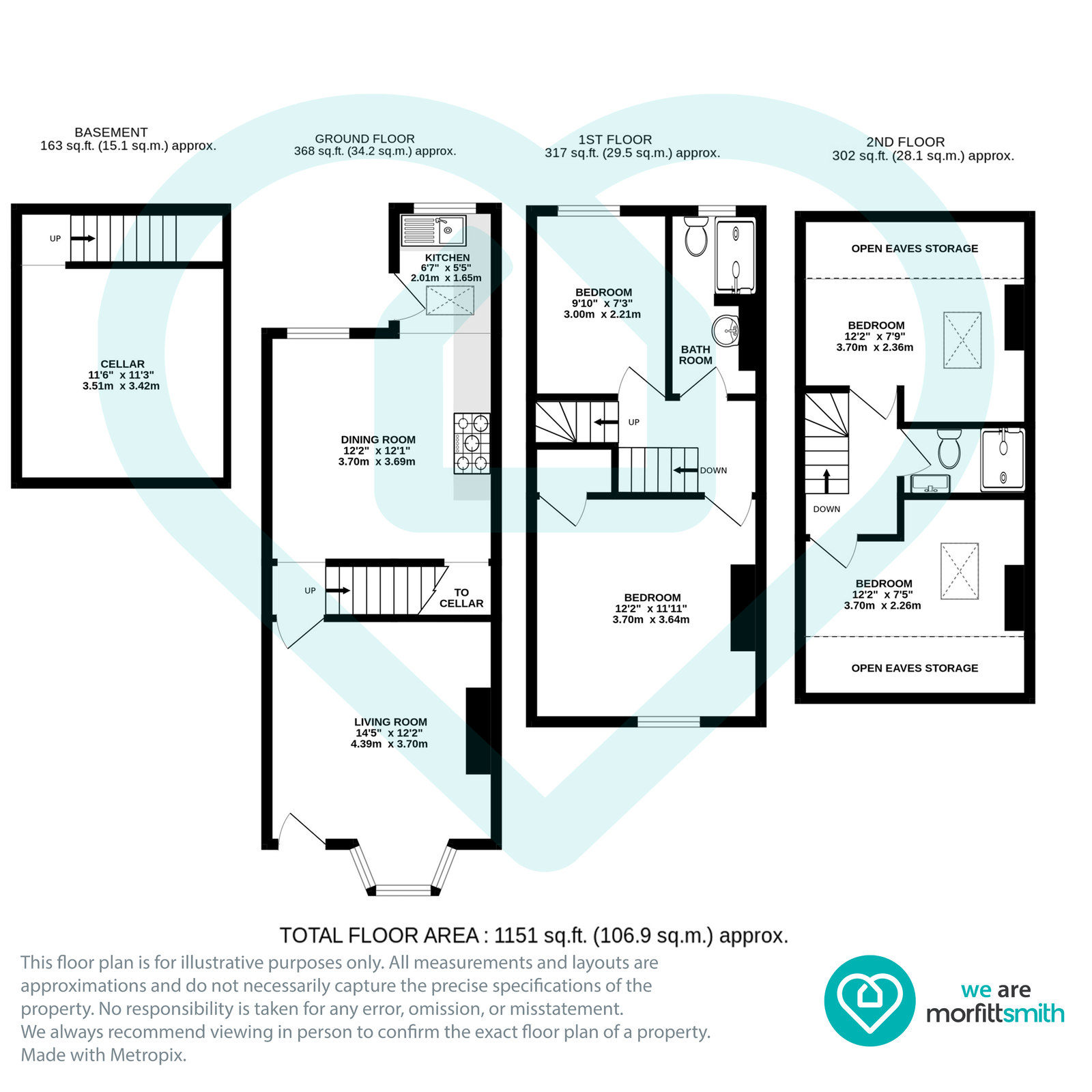 18, Colver Road, Sheffield floorplan