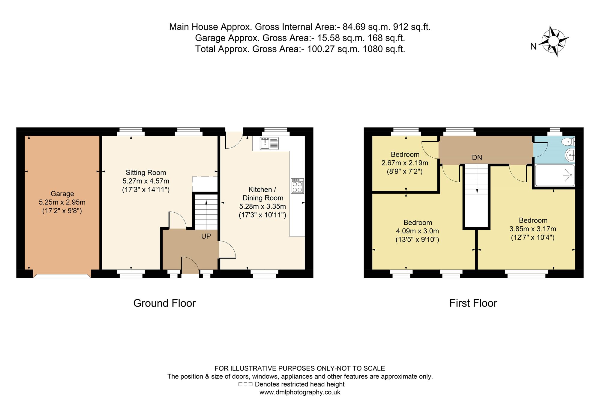 25 Lamberts Field, Cheltenham floorplan
