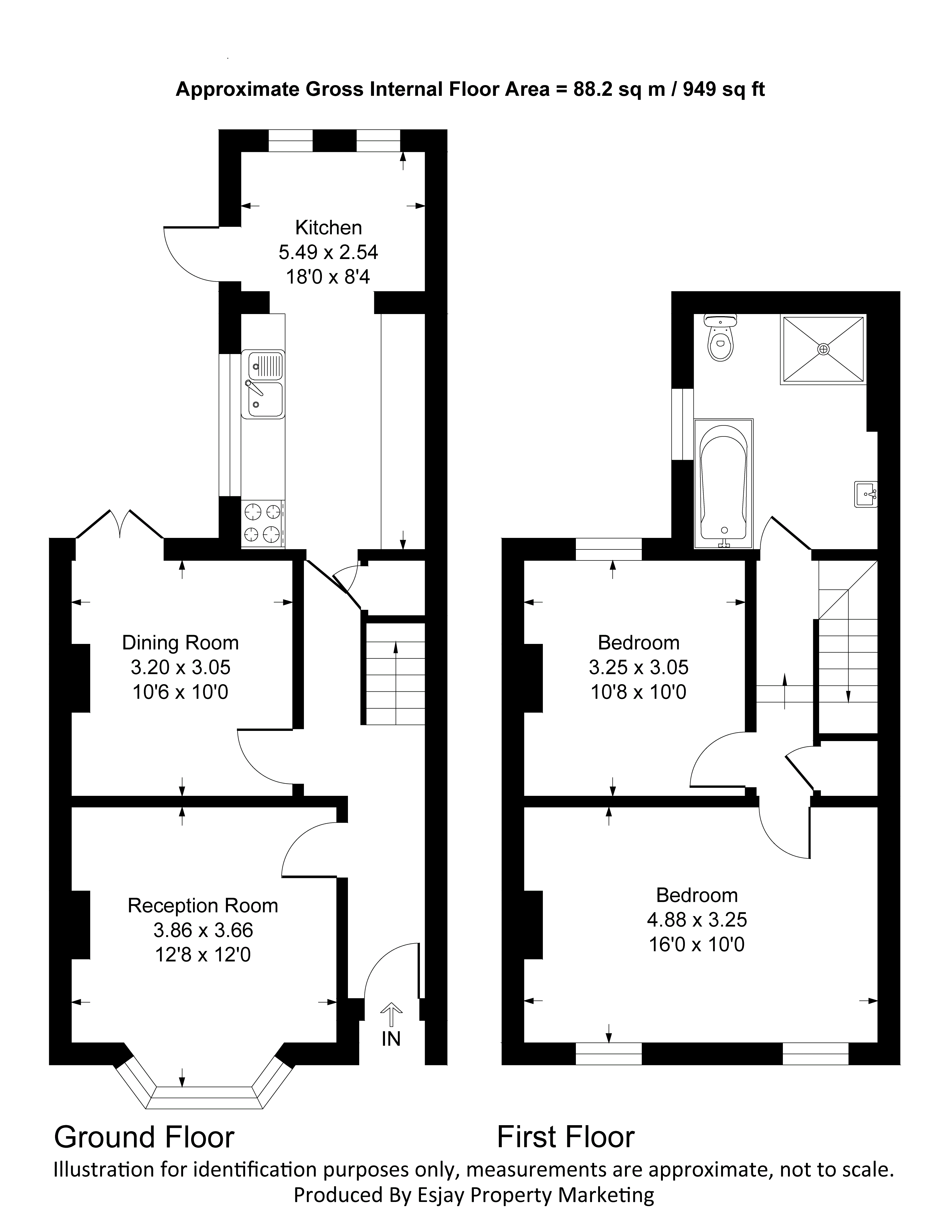 11, Raby Road, New Malden floorplan