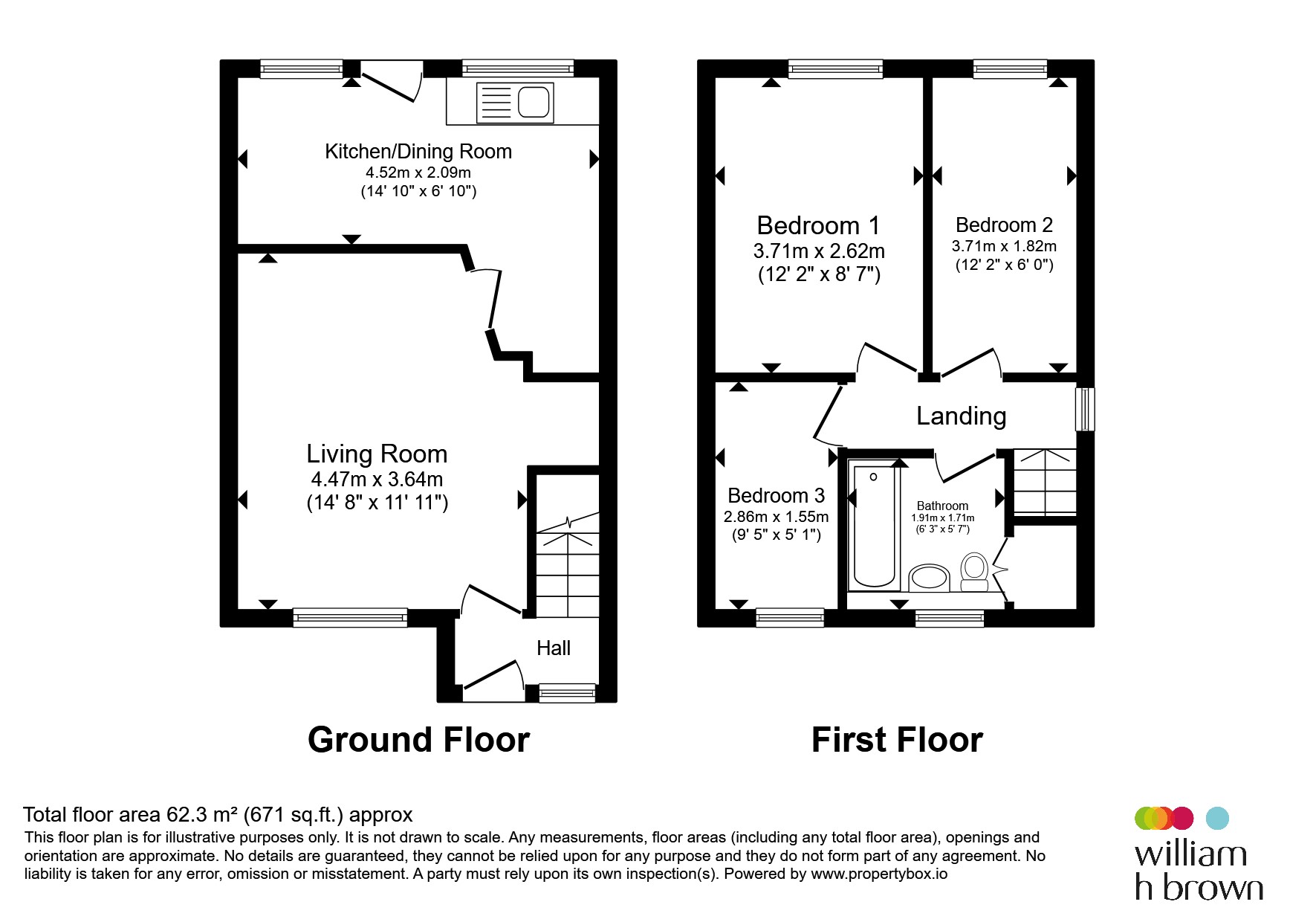 8, Bishop Way, WAKEFIELD floorplan