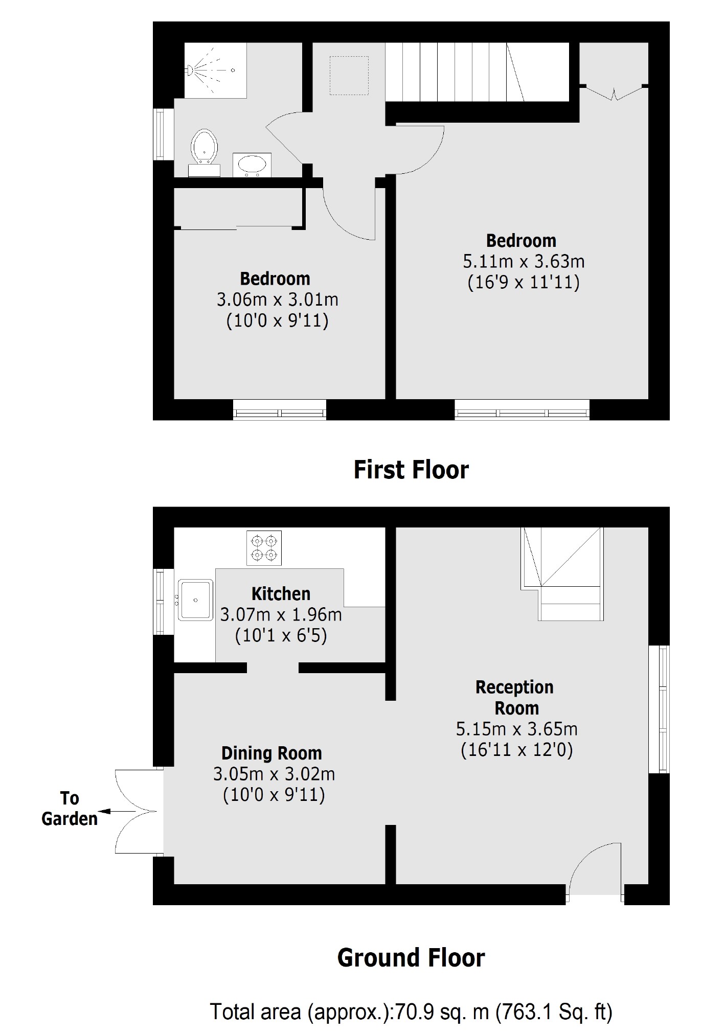 Second Cross Road, Twickenham TW2, 2 bedroom detached house for sale