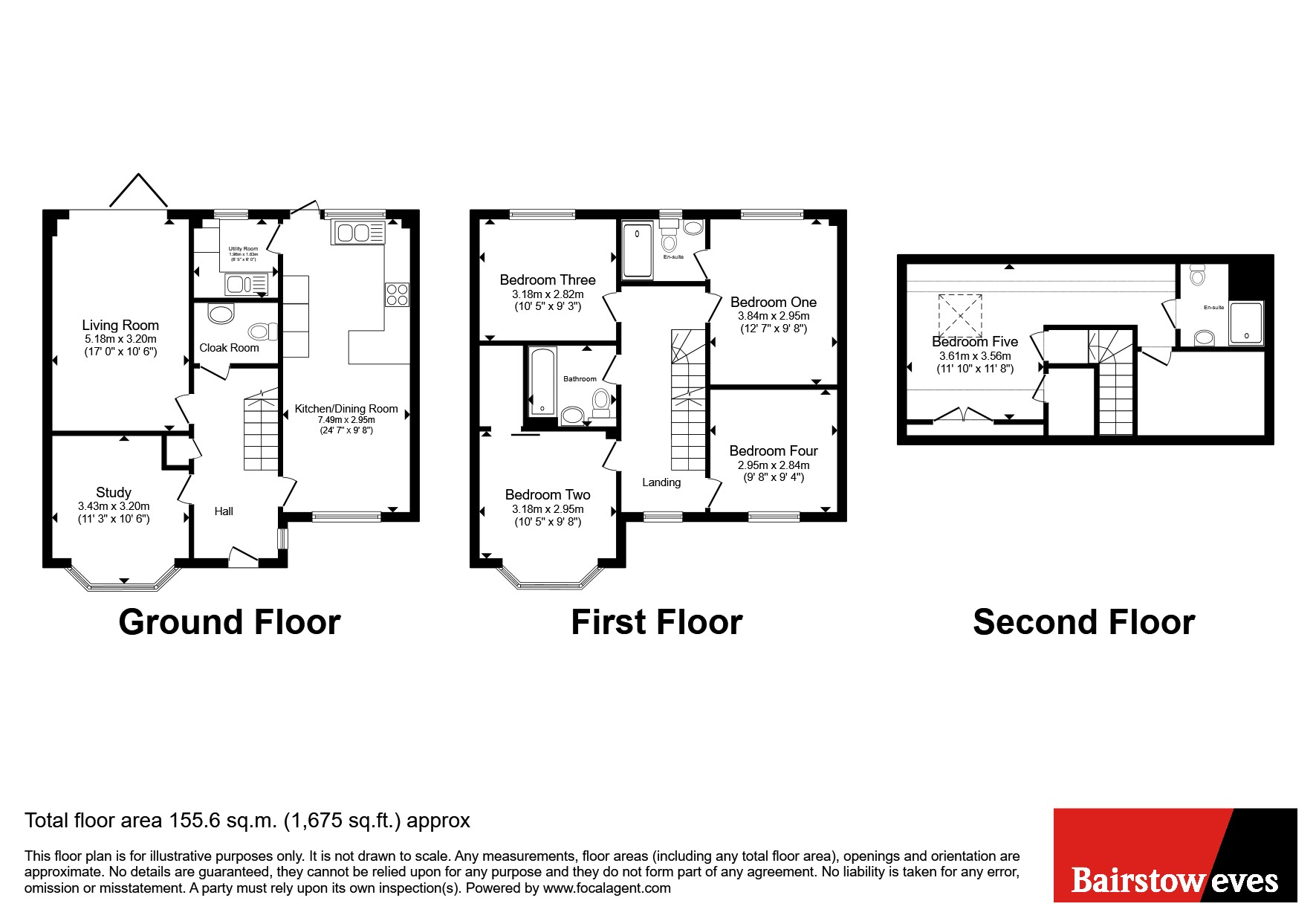 Priory Road, Romford floorplan