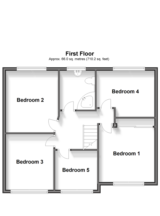 Stafford Road Langley Green, Crawley floorplan