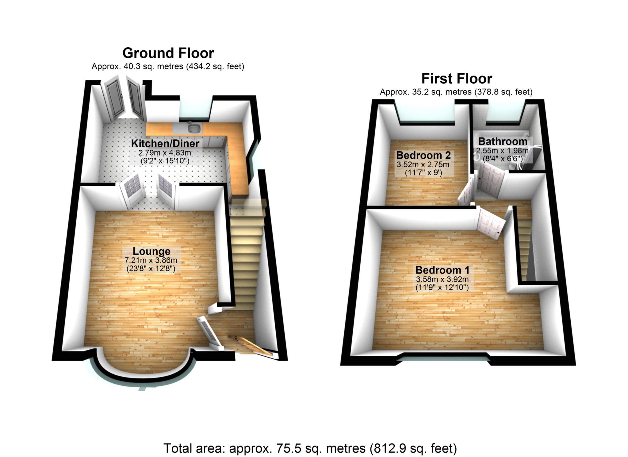 26, Orwell Road, Bolton floorplan
