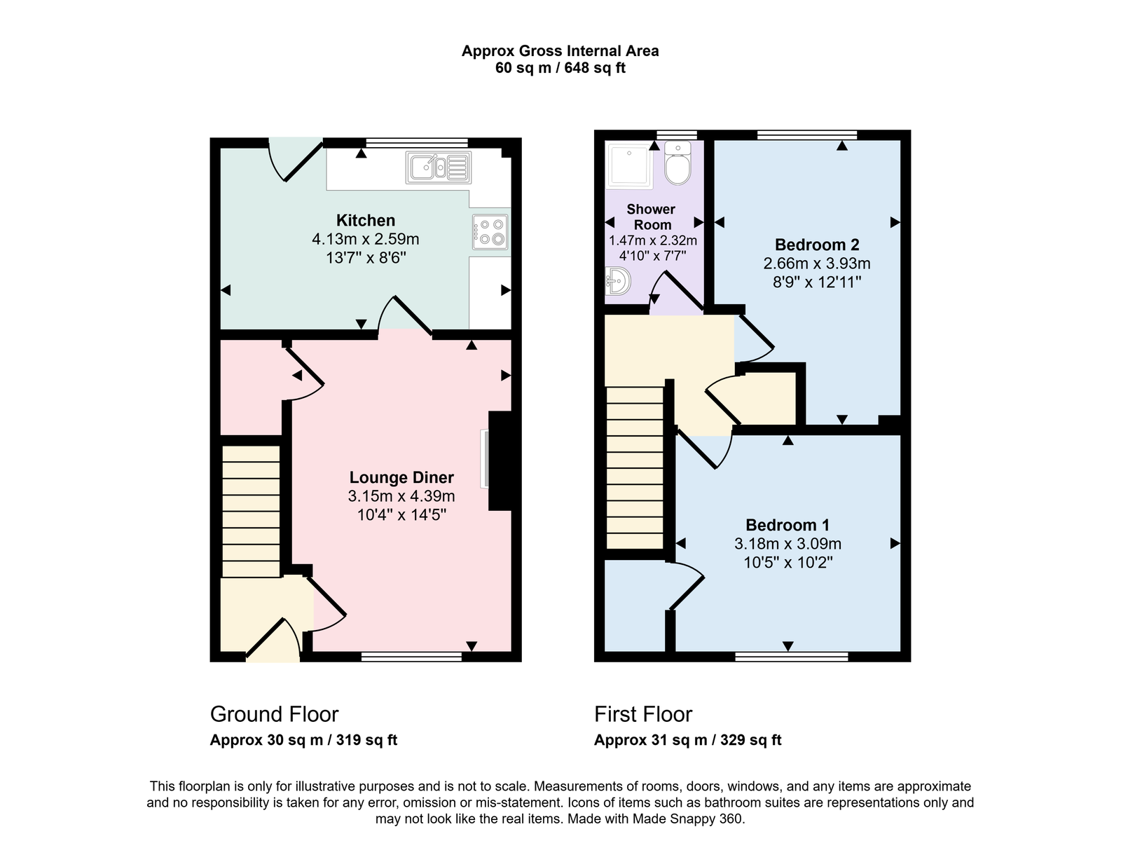 31, John Colligan Drive, Cleator Moor floorplan