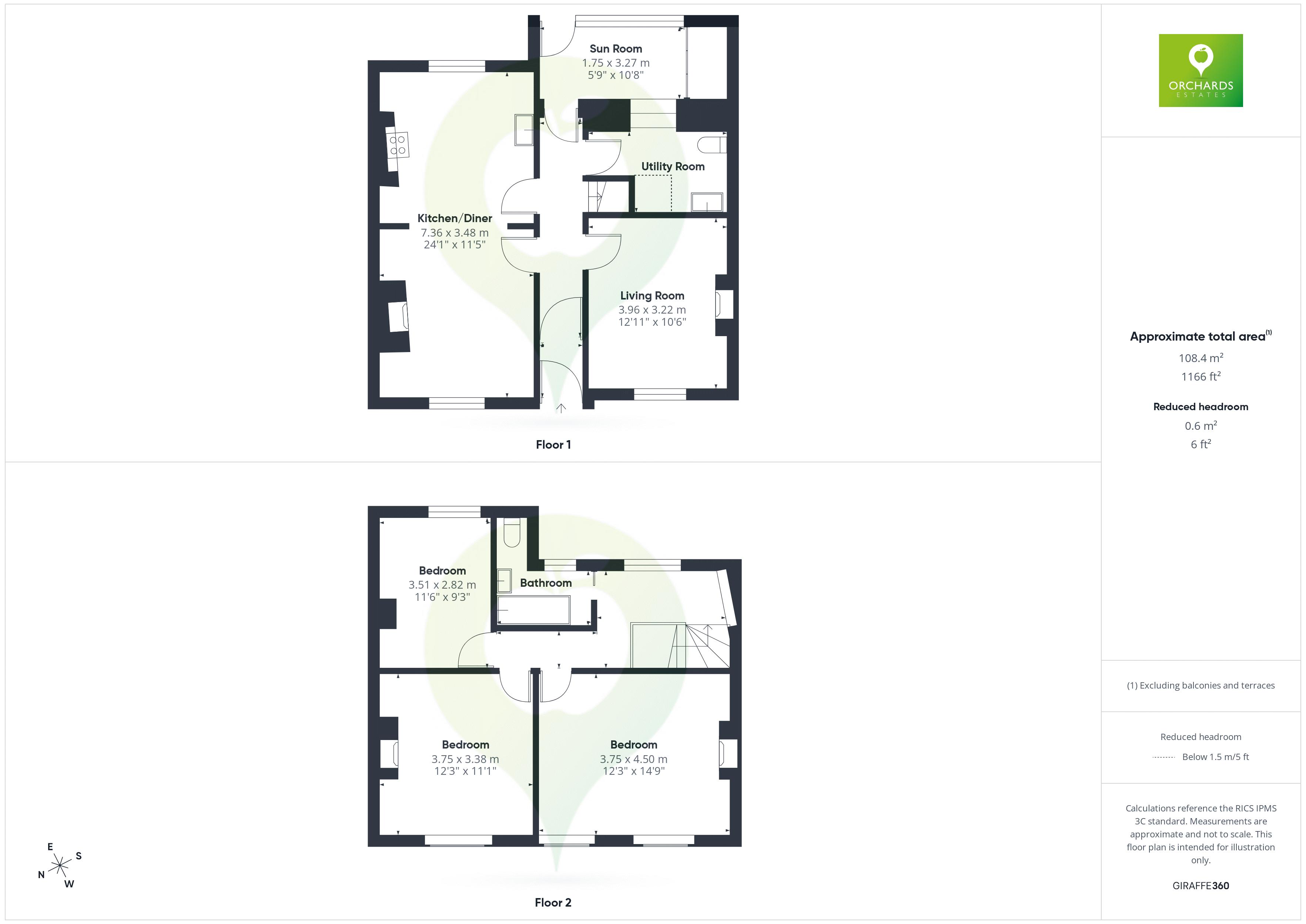 Glencoe House, Thorney Road, Martock floorplan