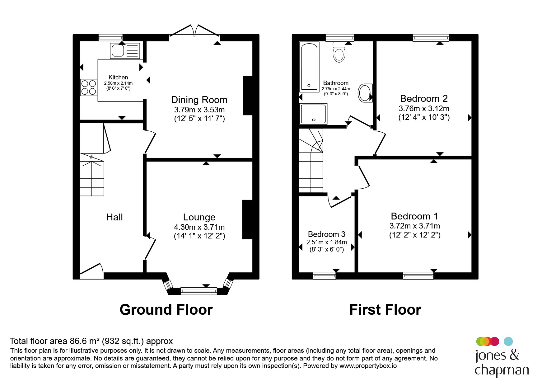 3, Frodsham Street, Birkenhead floorplan