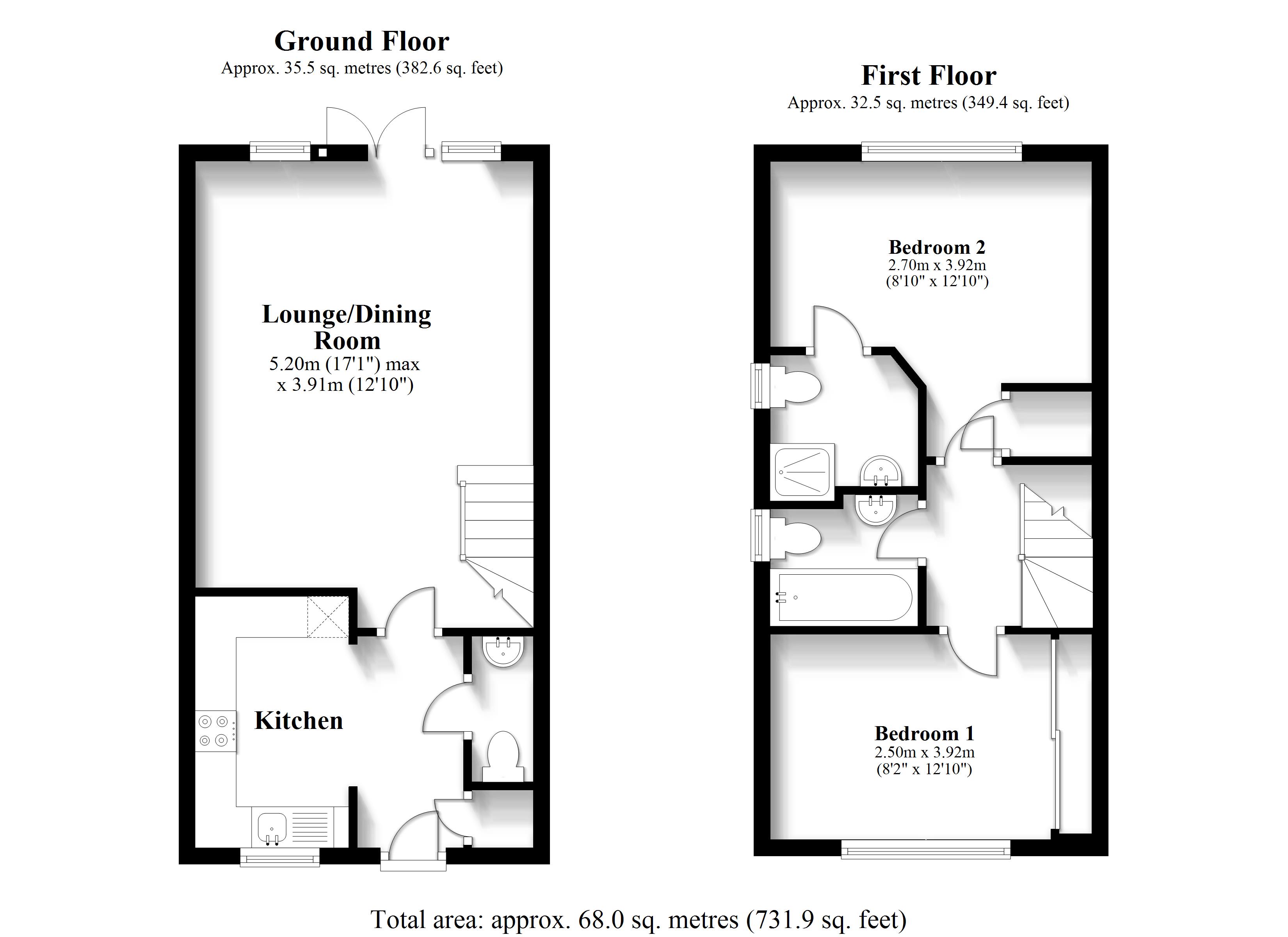 Lime Kiln Coppice, Felpham, Bognor Regis PO22, 2 bedroom end terrace