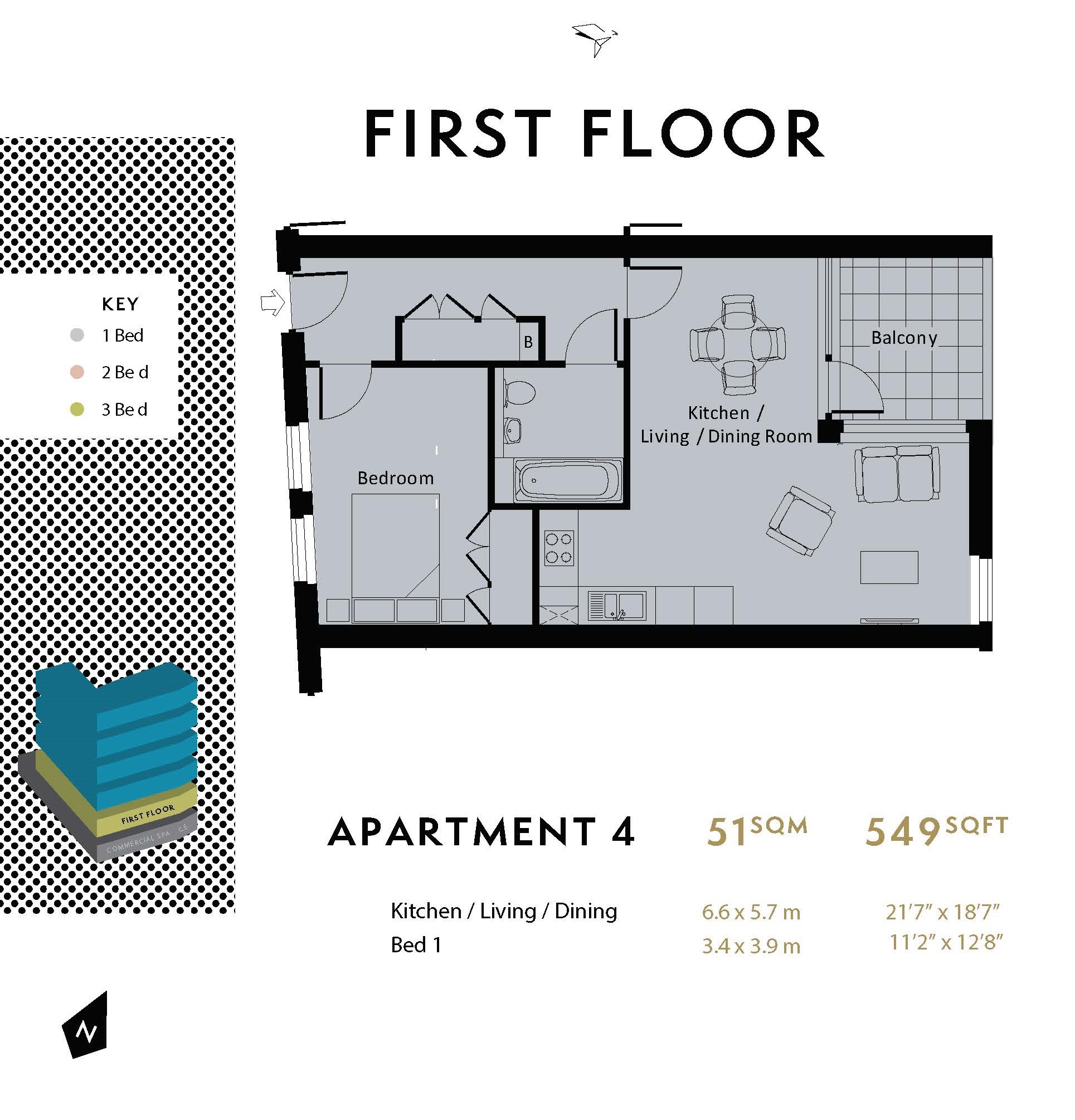 1 Bedrooms Flat for sale in Eagle Wharf Road, Hoxton N1