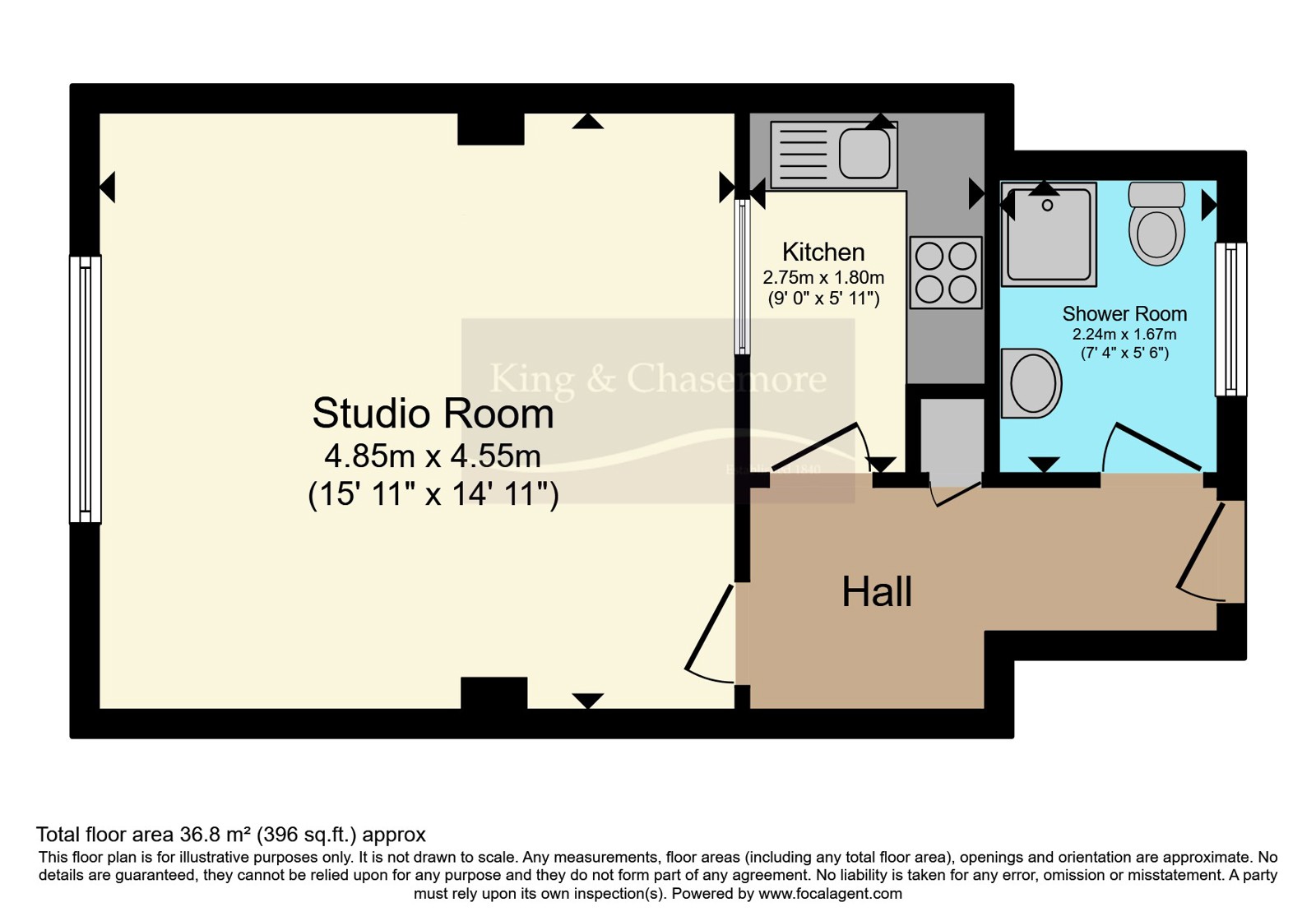 High Street, BRIGHTON, East Sussex, BN2 floorplan