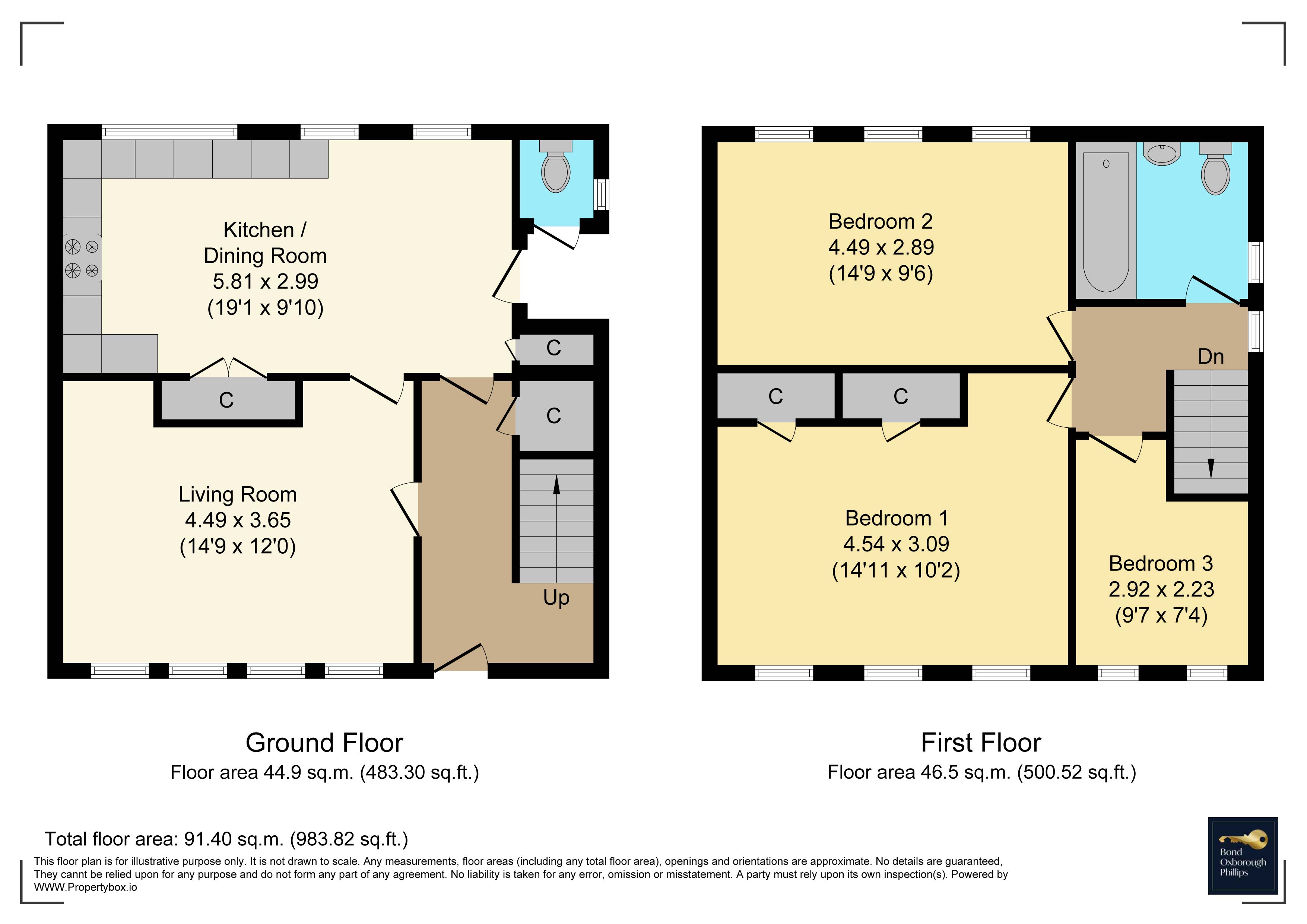 27, Woodville, Barnstaple floorplan