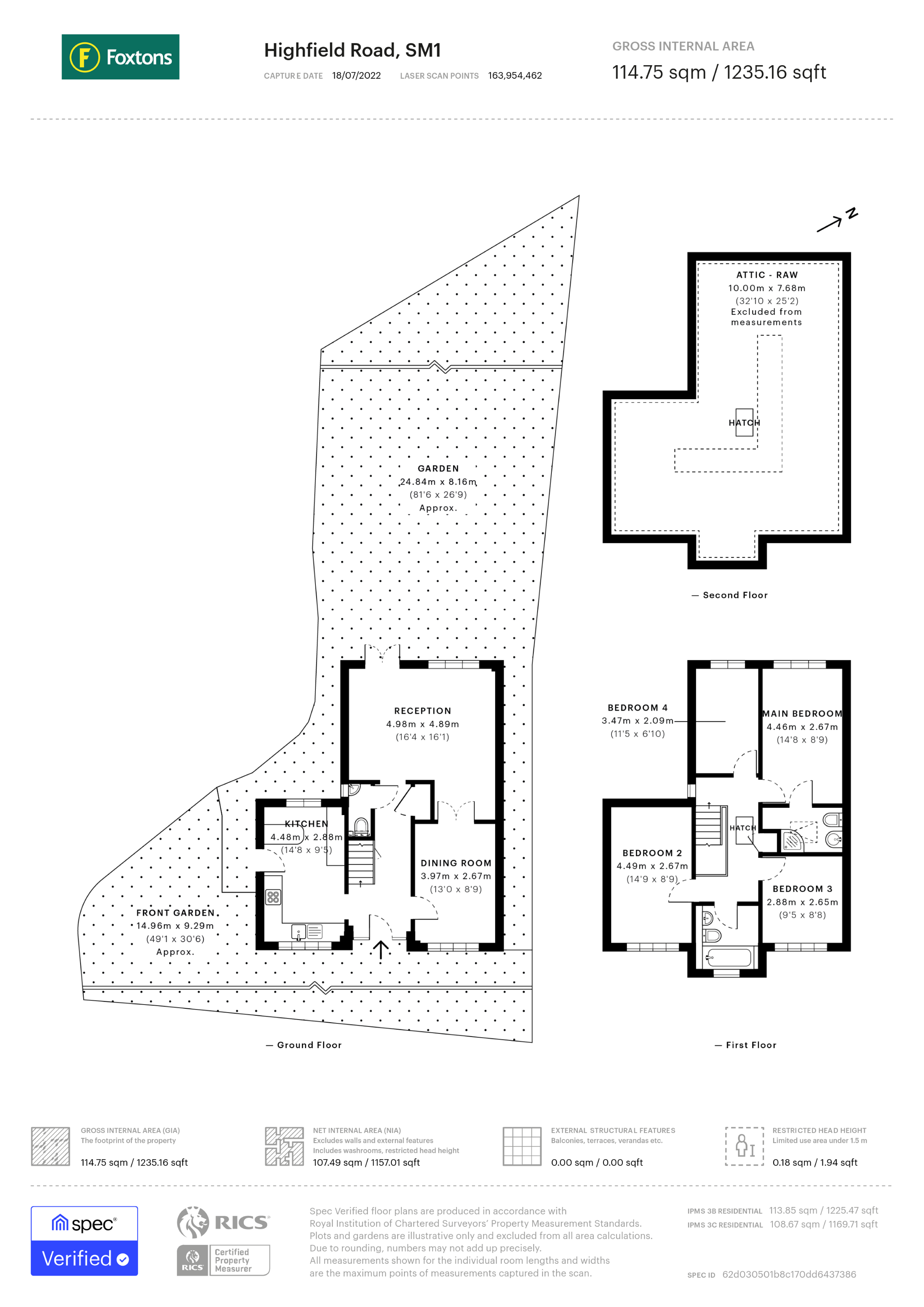 Highfield Road, Sutton SM1, 4 bedroom detached house for sale