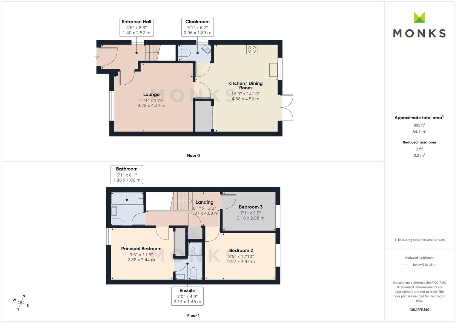 1, Stanwinsford, Oswestry floorplan