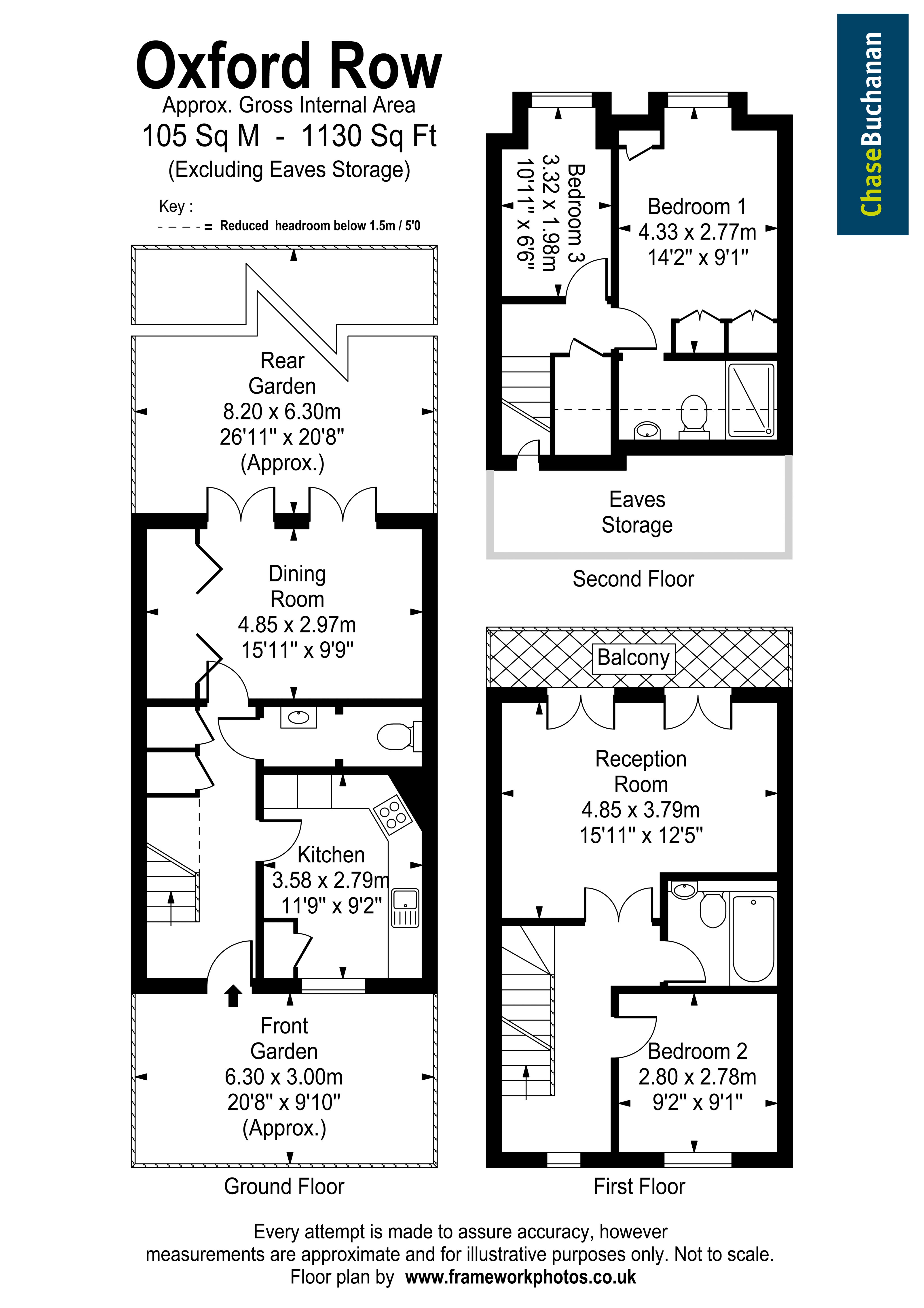 Oxford Row, Sunbury floorplan