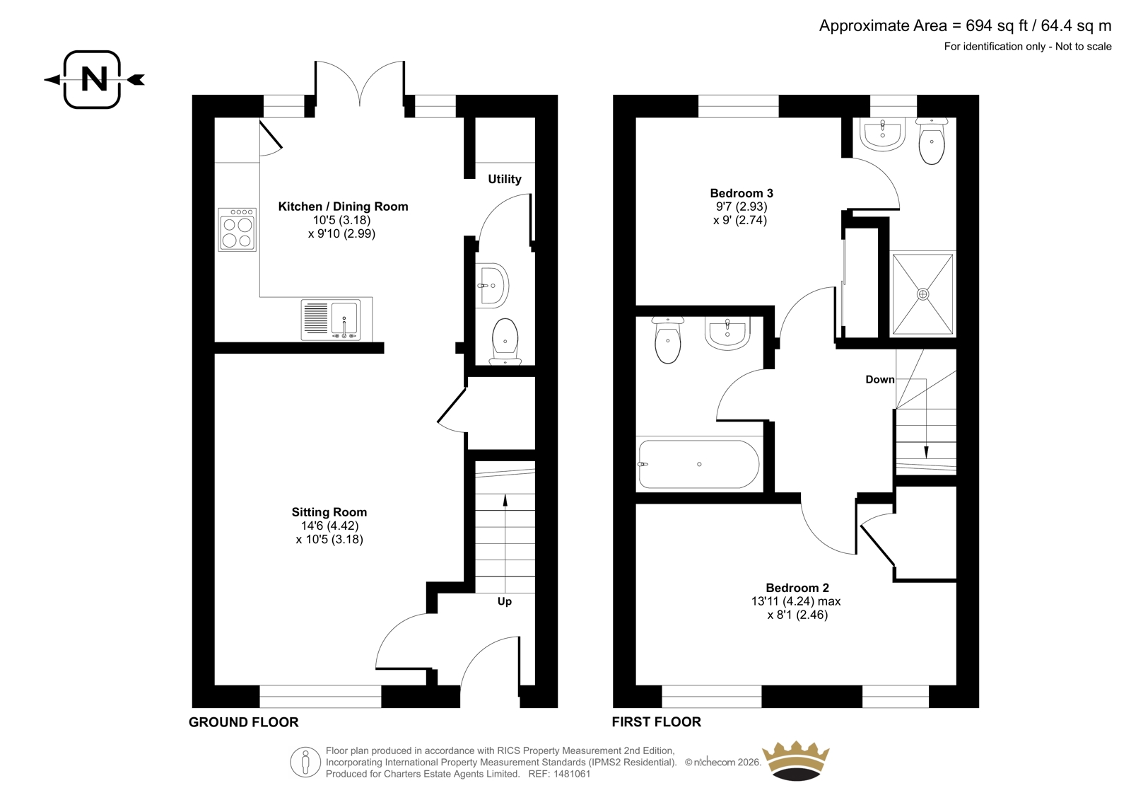 5, Juno Close, Hampshire floorplan