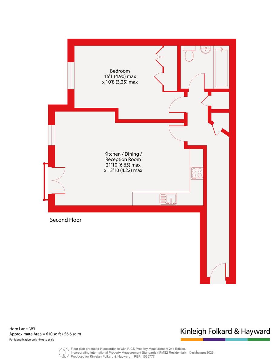 Horn Lane, London floorplan