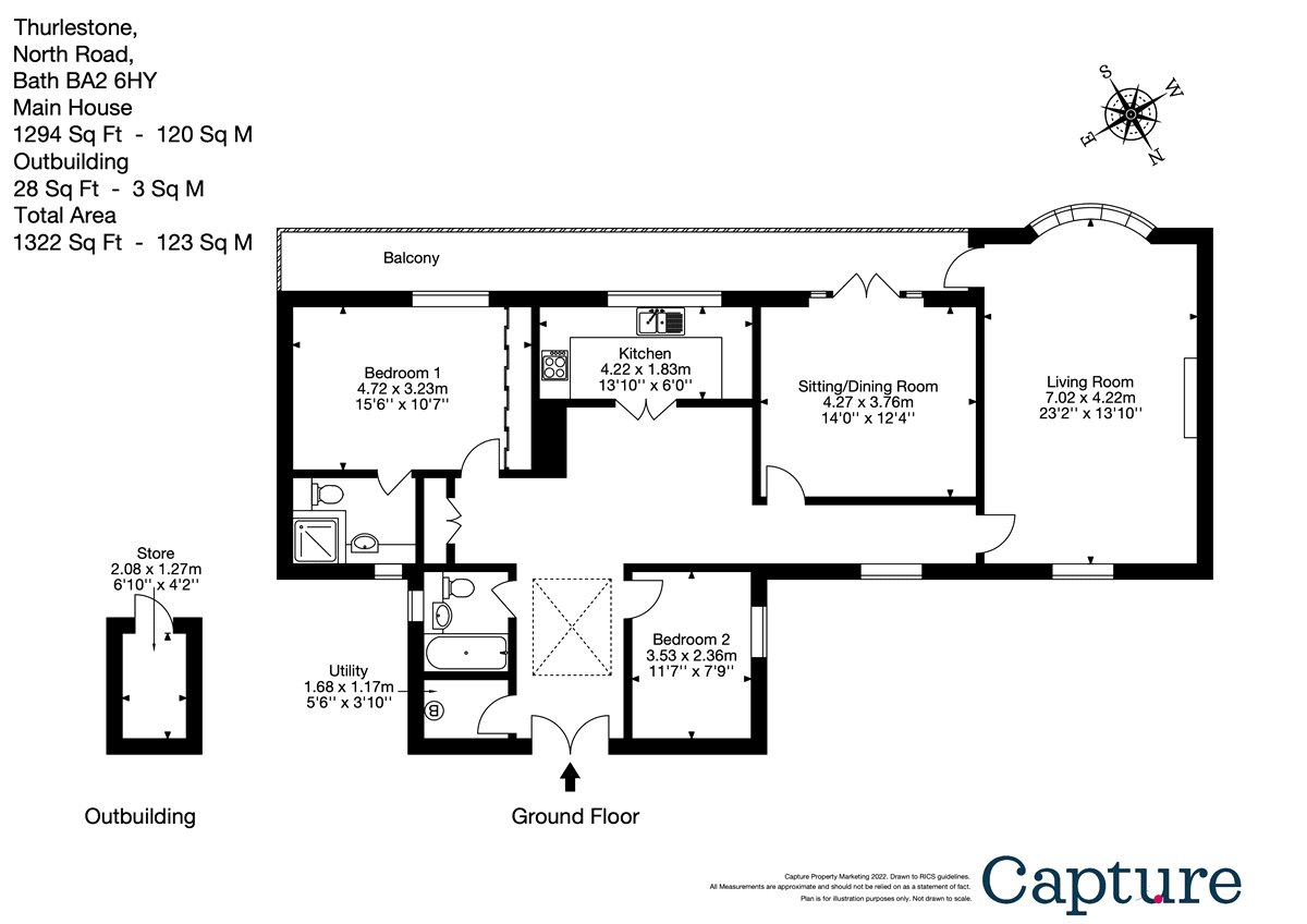North Road, Bath BA2, 3 bedroom flat for sale 61757618 PrimeLocation