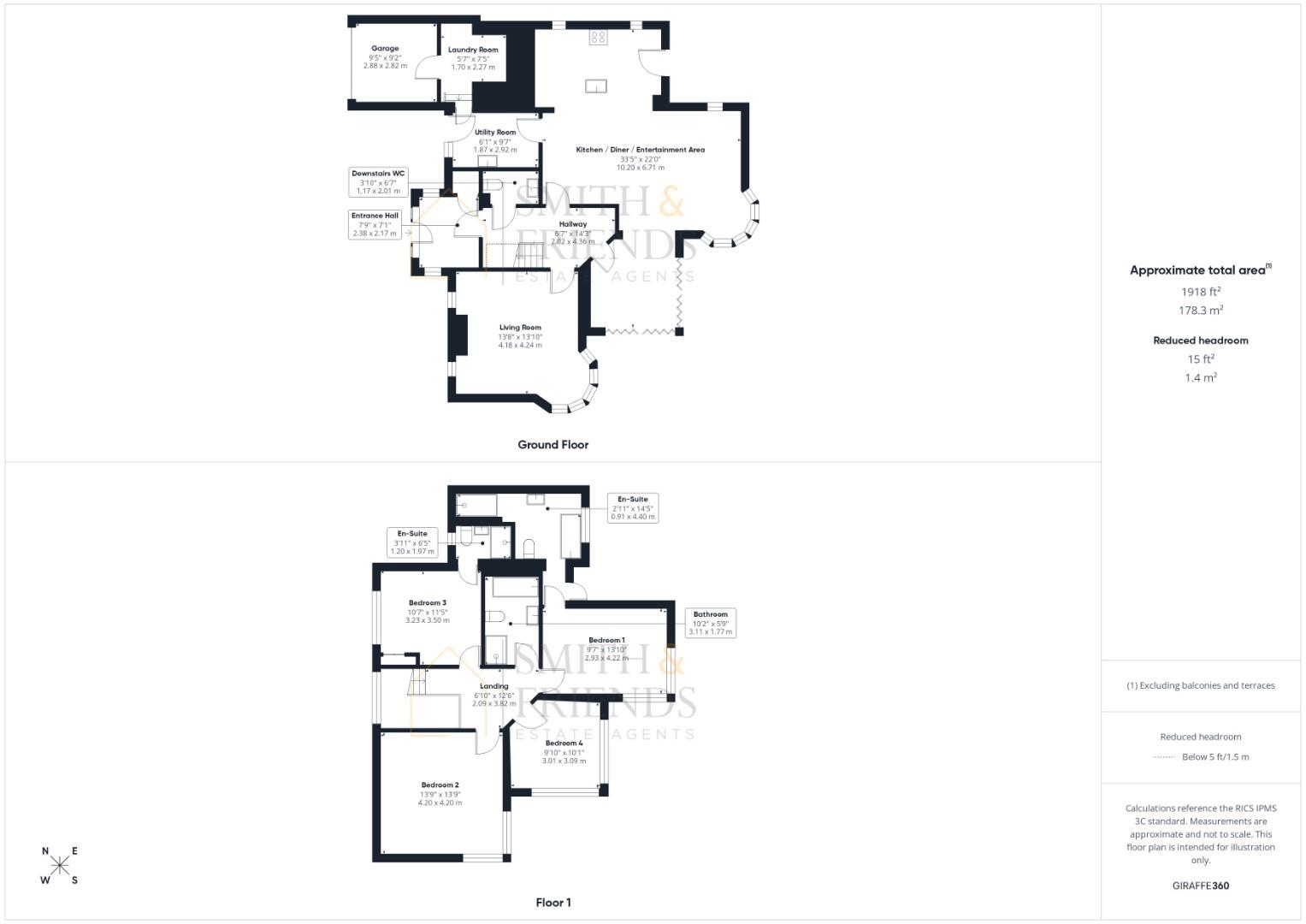 12, Salters Avenue, Darlington floorplan