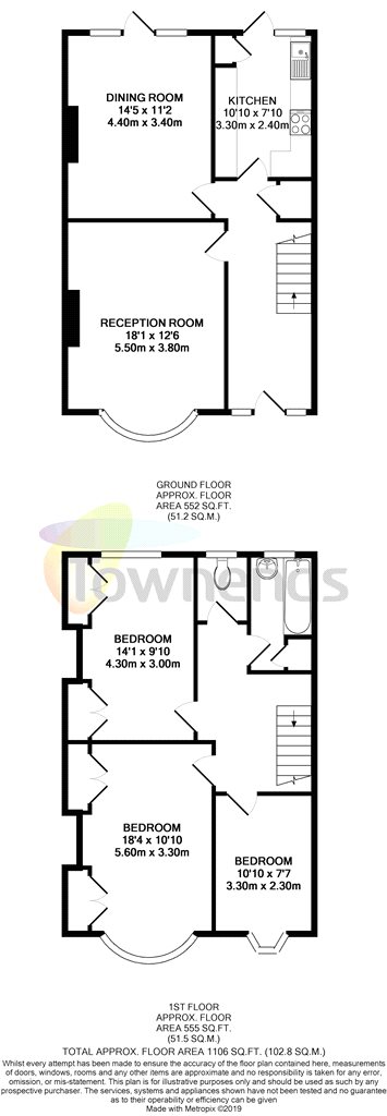 3 Bedrooms Terraced house for sale in Fairlands Avenue, Thornton Heath CR7