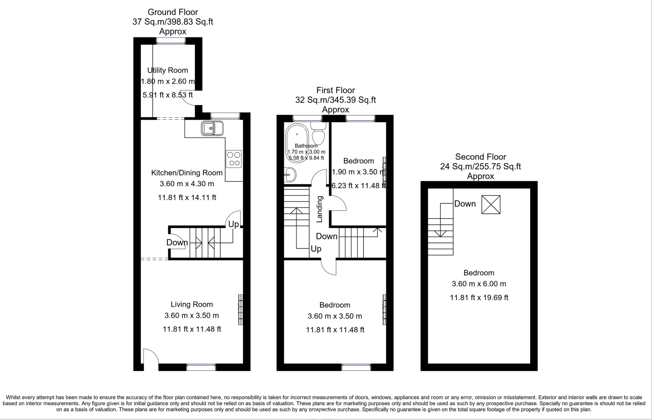 Midland Cottages, Nottingham floorplan