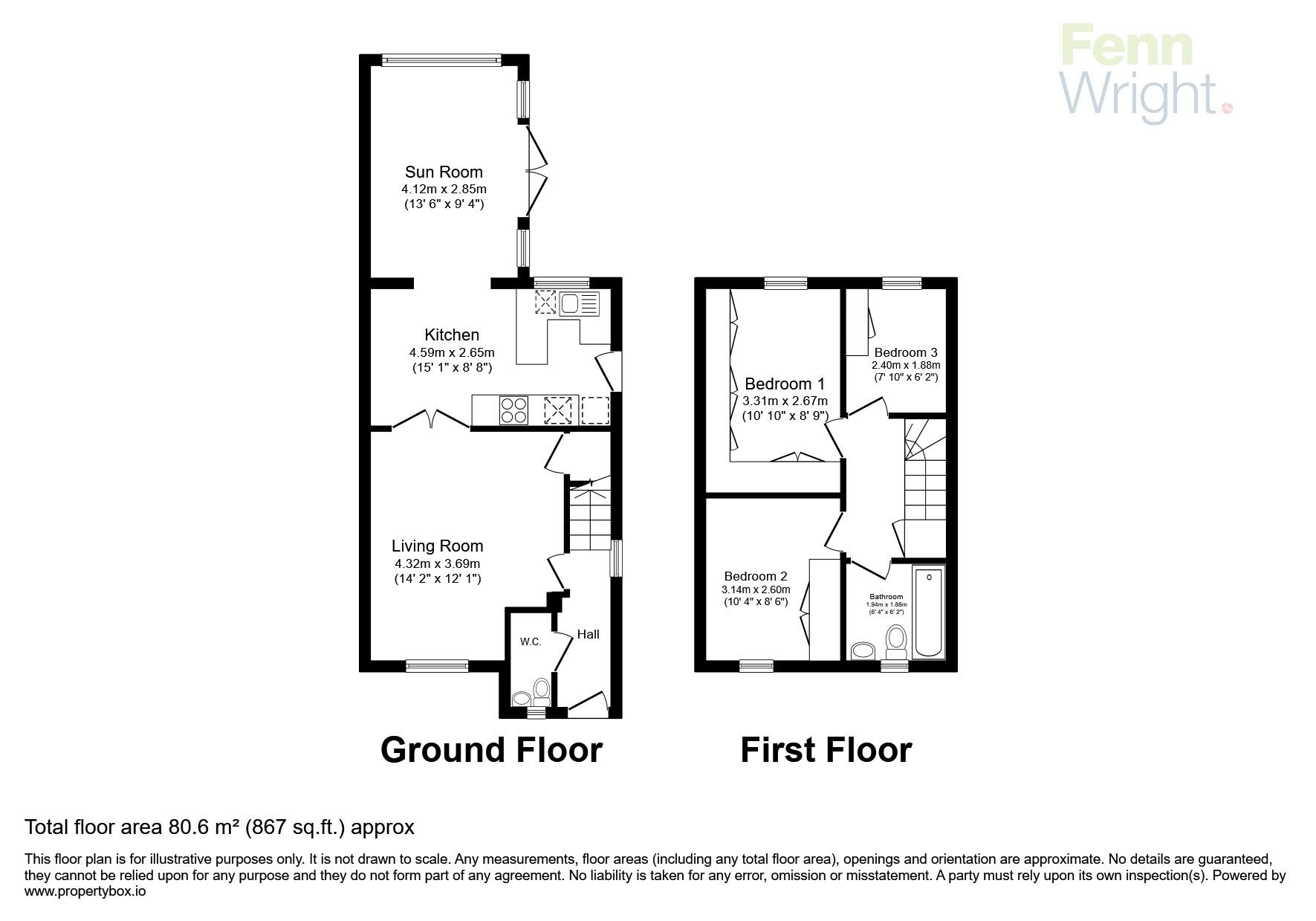 1, Dickinson Terrace, Ipswich floorplan