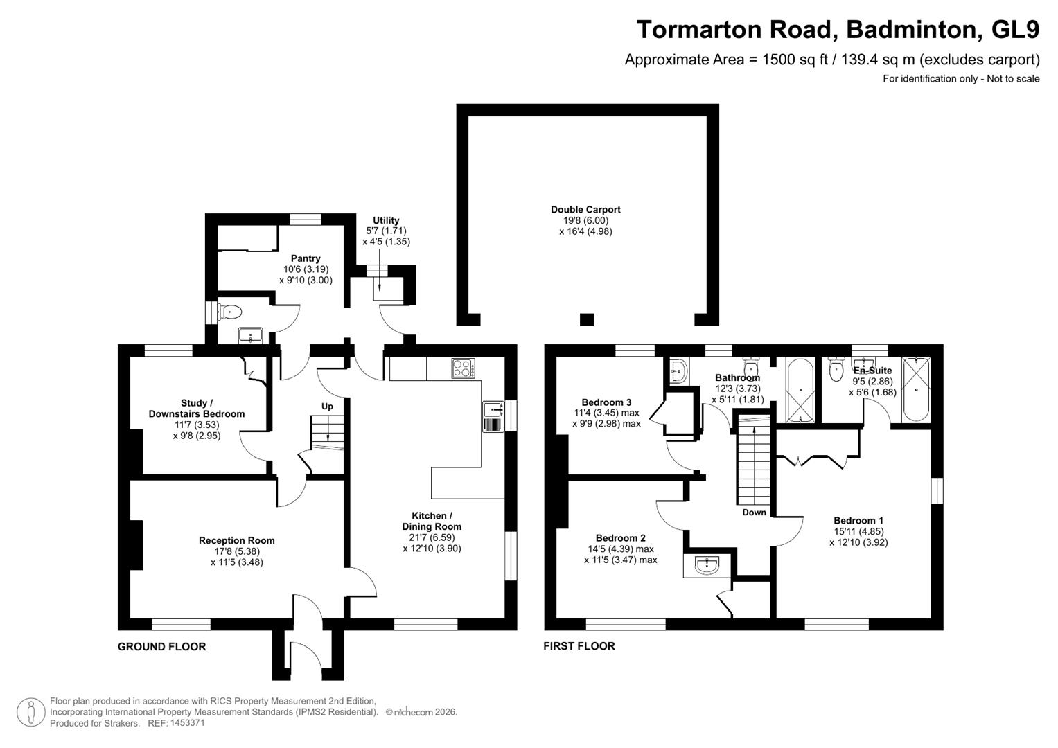 15, Tormarton Road, Badminton floorplan