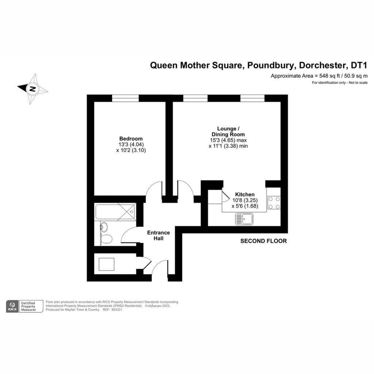 2 Escalus House, Poundbury, Dorchester floorplan