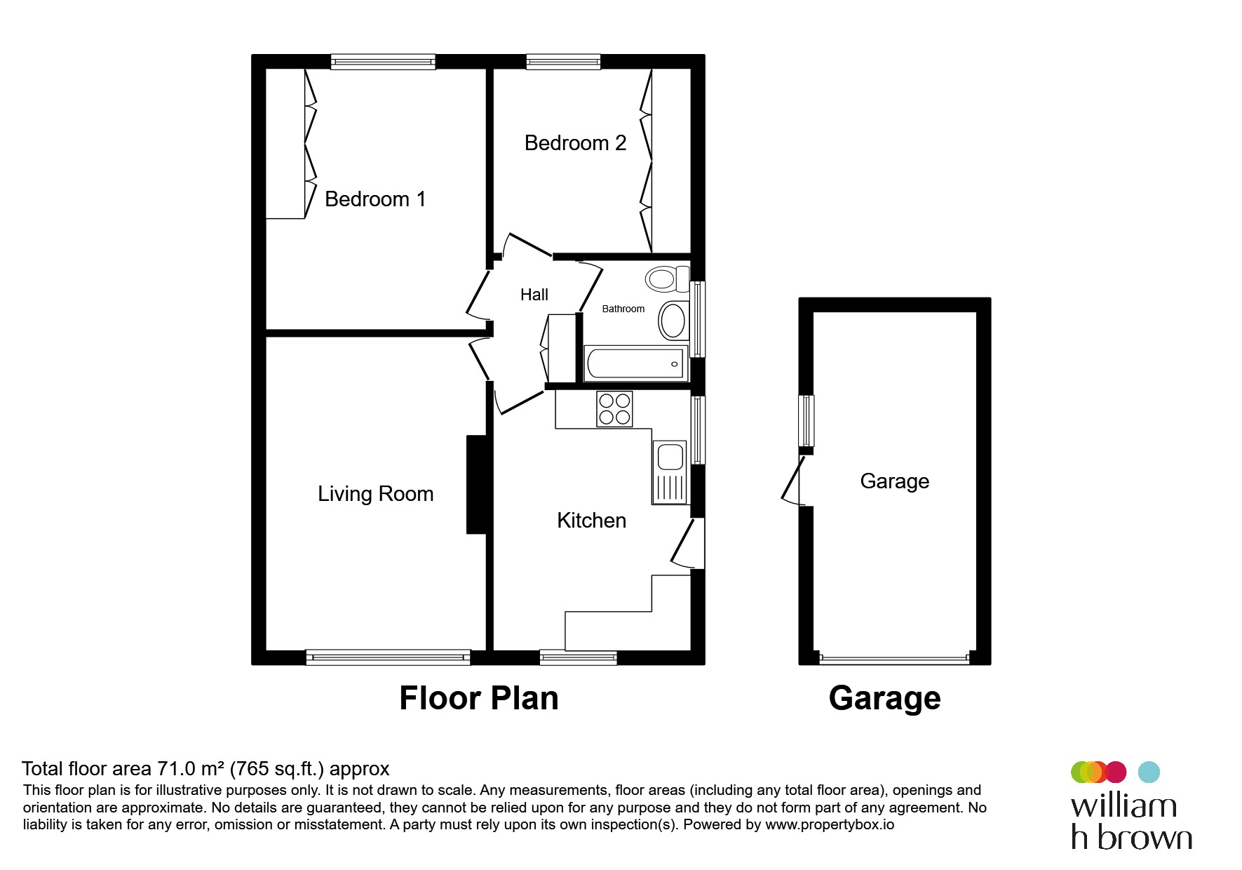 173, Netherton Lane, Wakefield floorplan