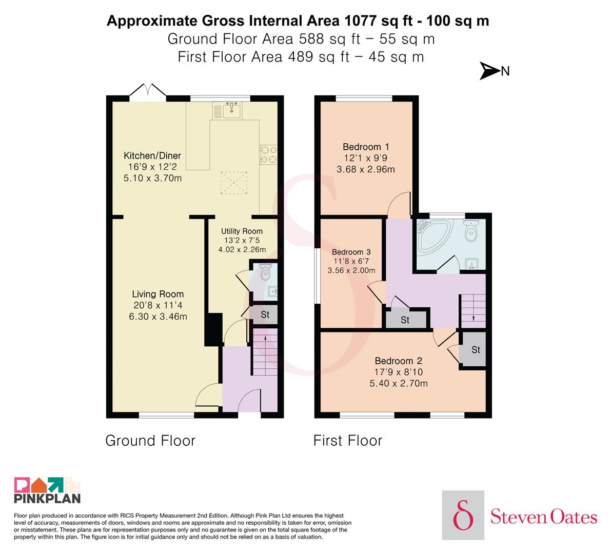 66, Cecil Road, Hertford floorplan