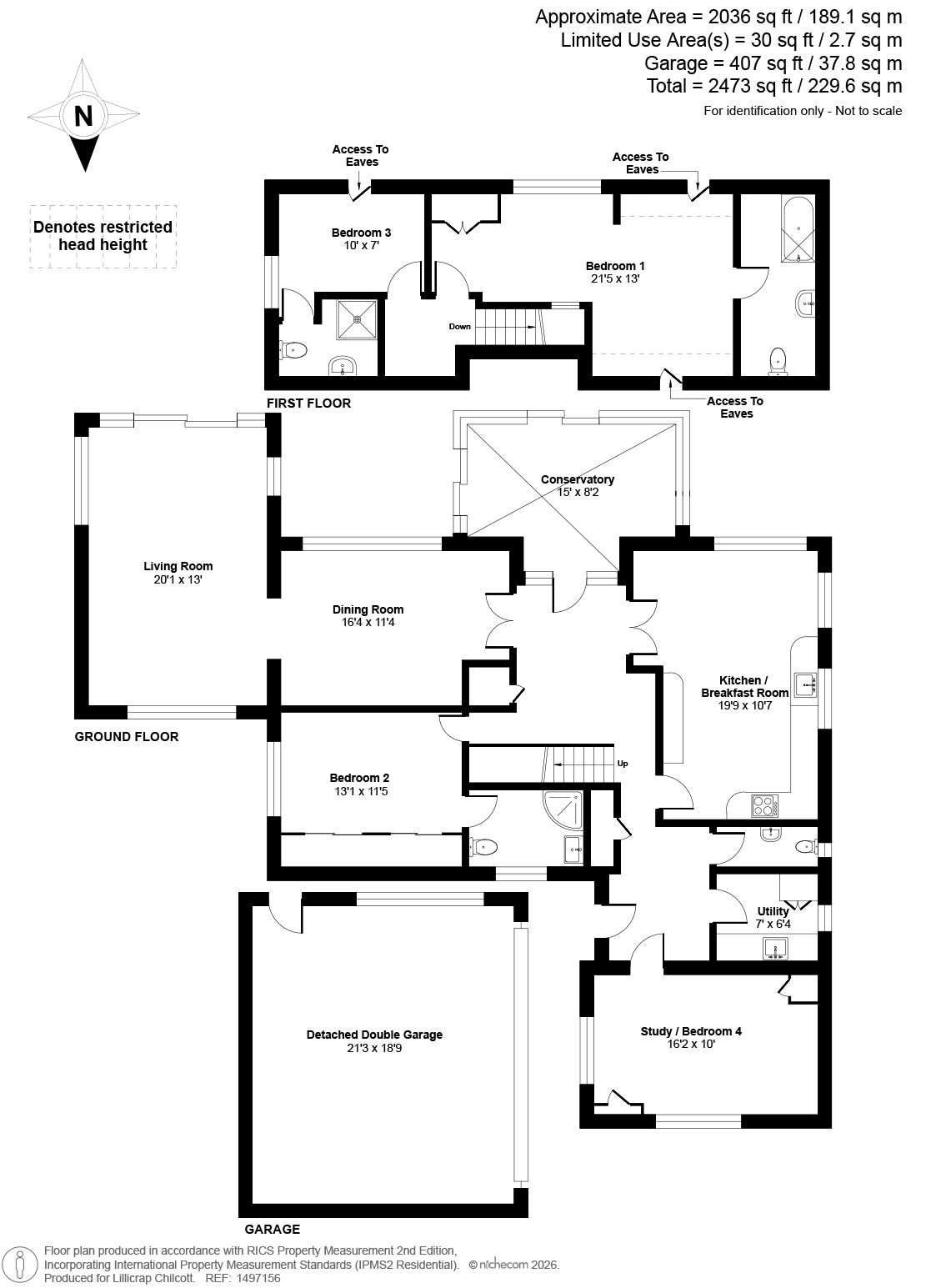The Anchorage, Truro floorplan