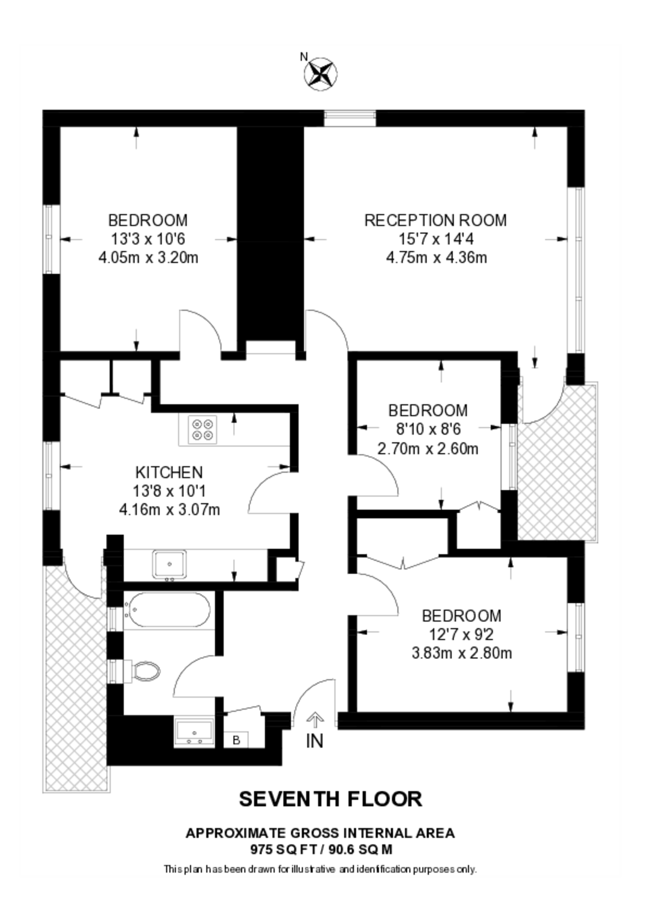 Craven Terrace, Bayswater floorplan