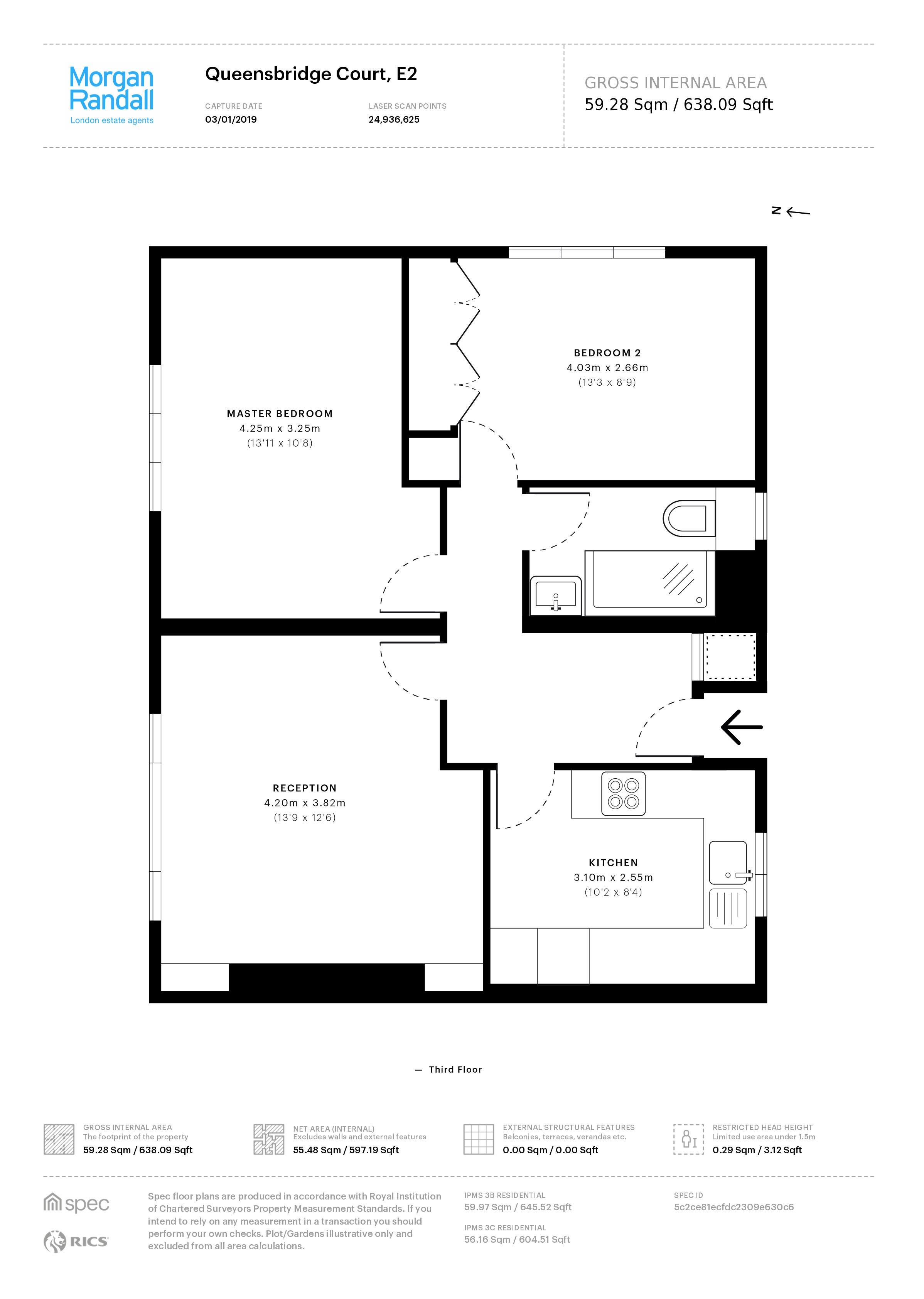 2 Bedrooms Flat to rent in Queensbridge Road, London E2