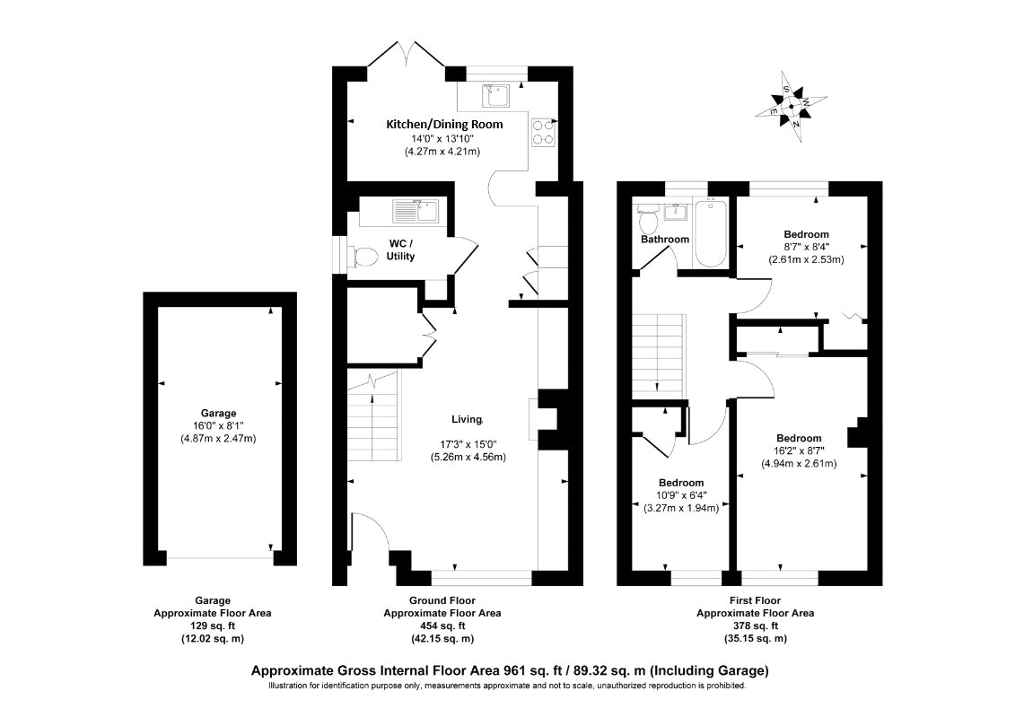 67, Connaught Crescent, Woking floorplan