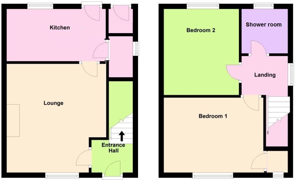 Hilton Crescent, Baildon, Shipley BD17, 2 bedroom semidetached house
