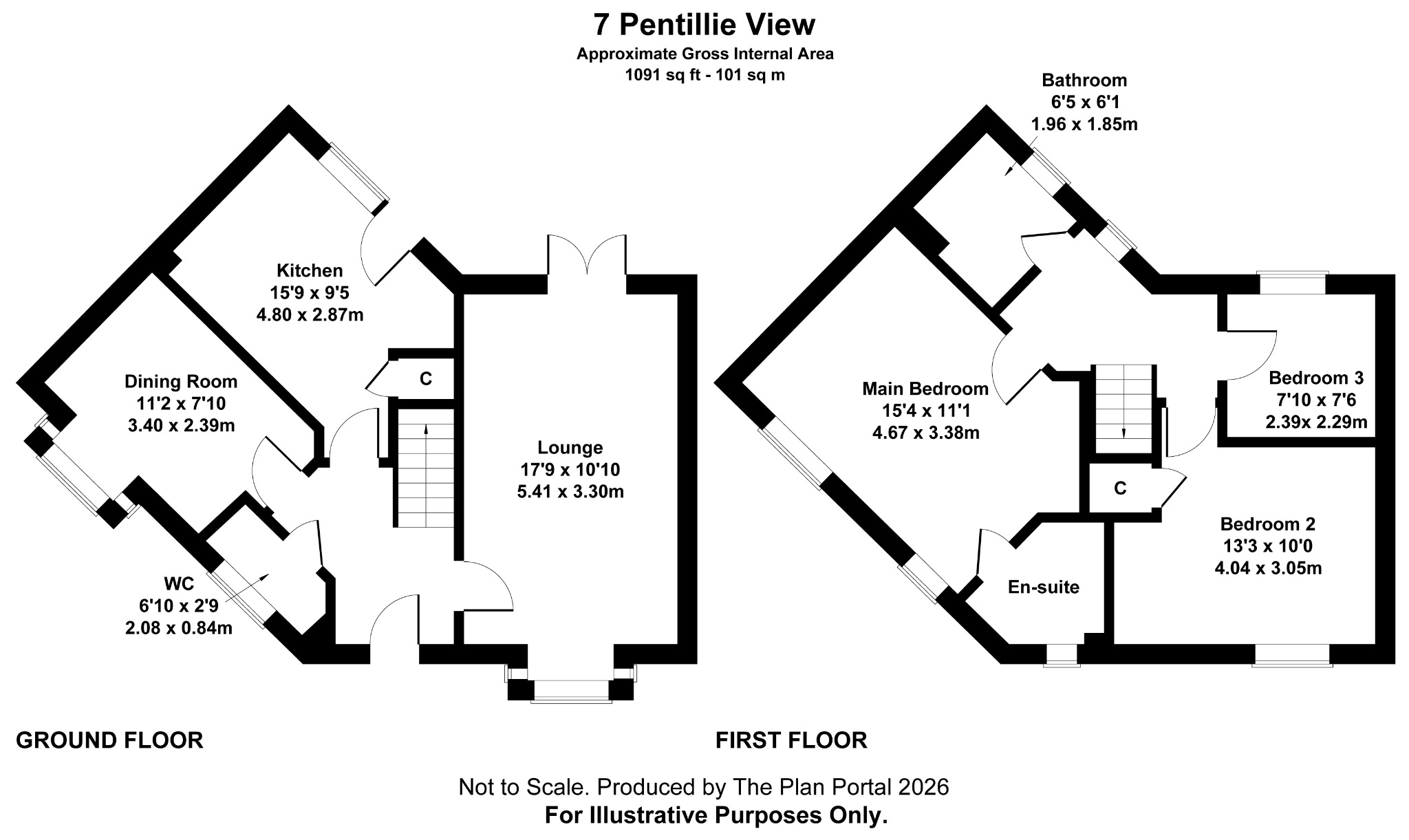 7, Pentillie View, Yelverton floorplan