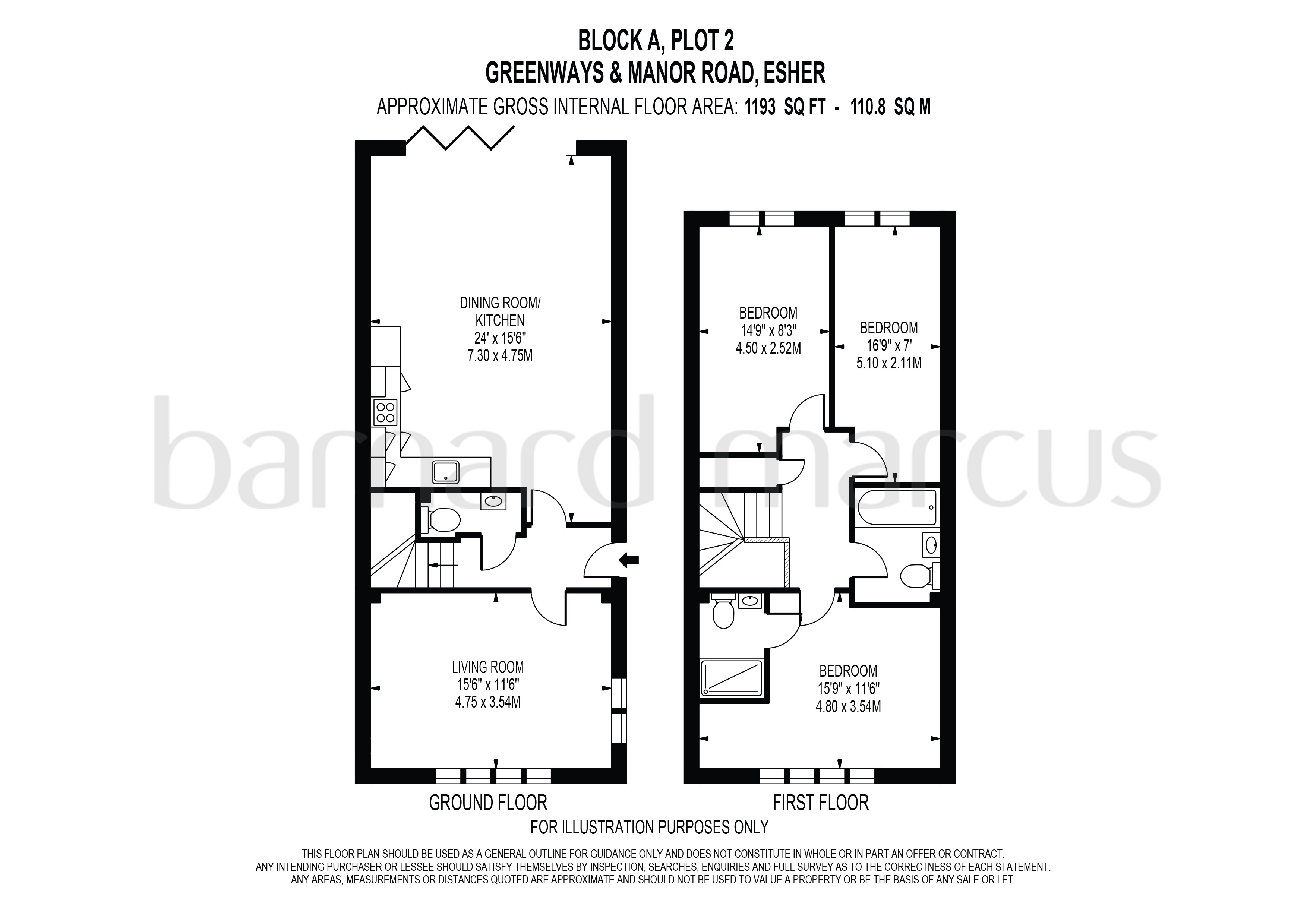 Plot 2, 4 Manor Road South, 4, Greenways, Surrey floorplan
