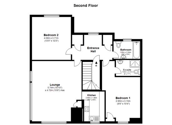 2 Bedrooms Flat to rent in Sydenham Road, Croydon CR0