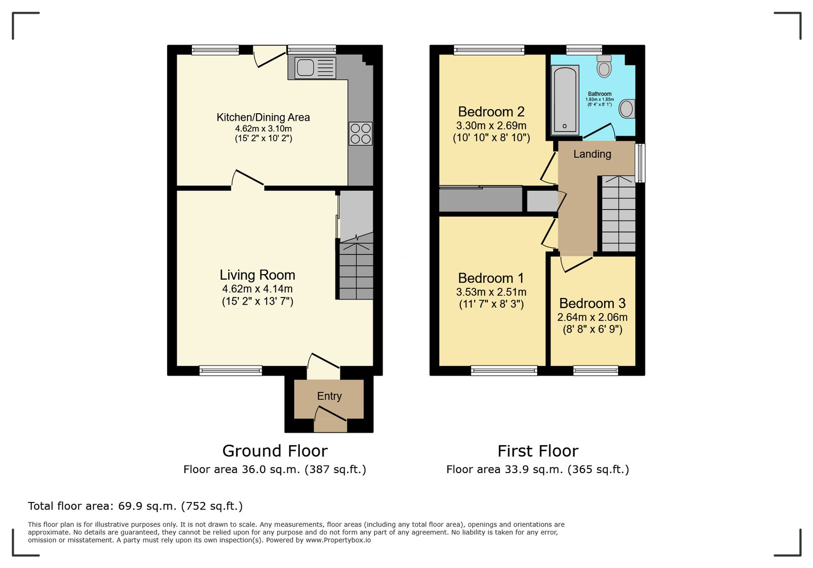 63, Barnes Wallis Close, Melksham floorplan