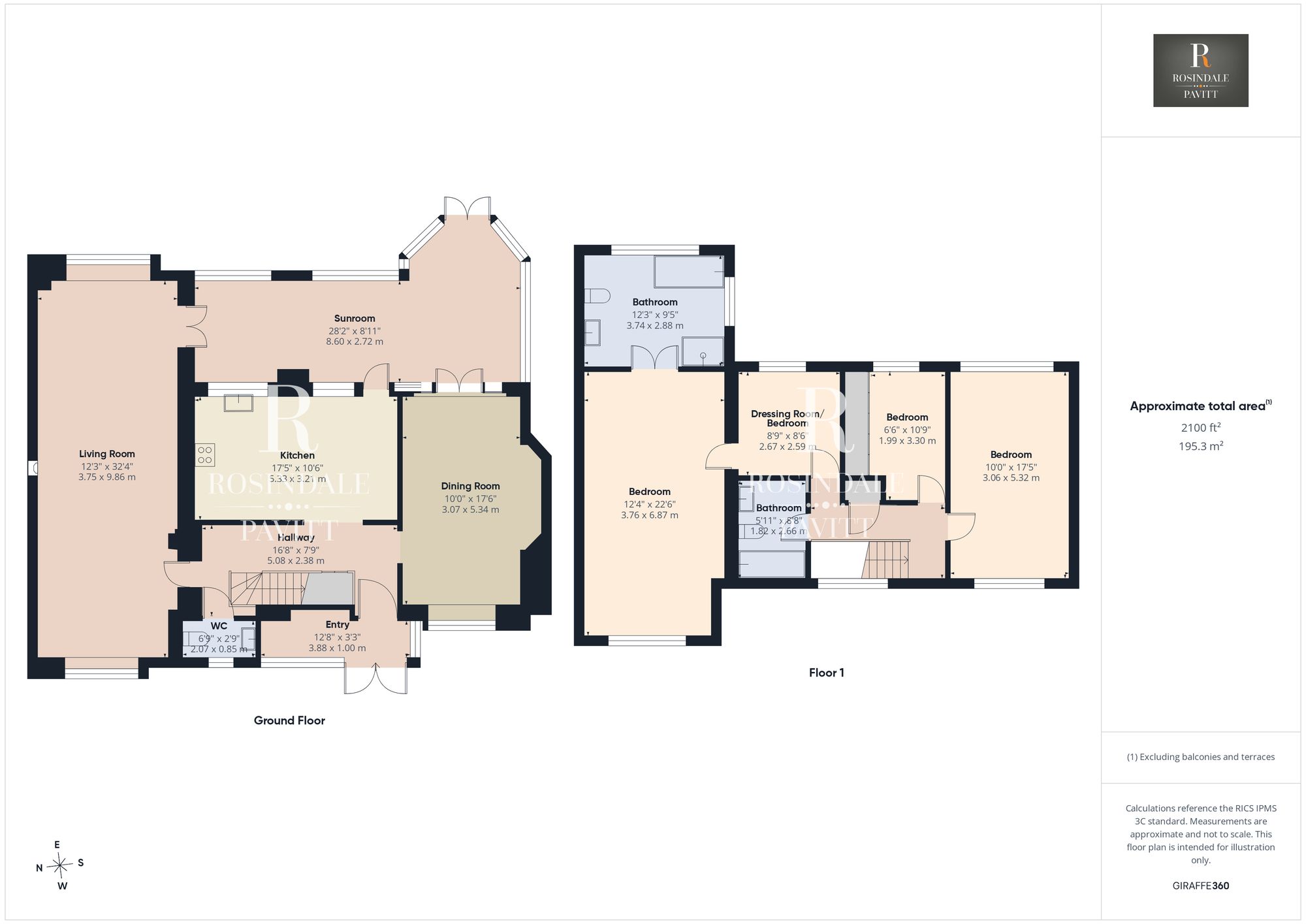 Coogie Woodmansterne Lane, Wallington floorplan
