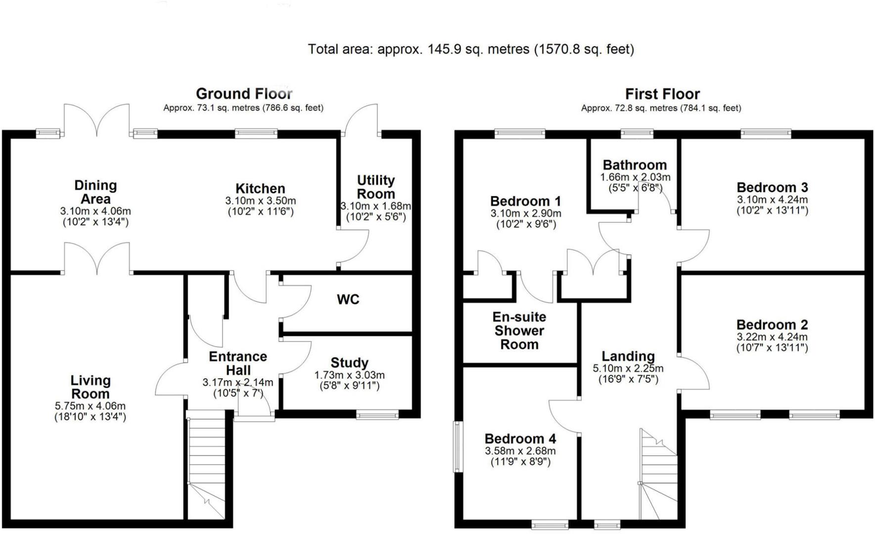 4, Crucion Way, Soham floorplan