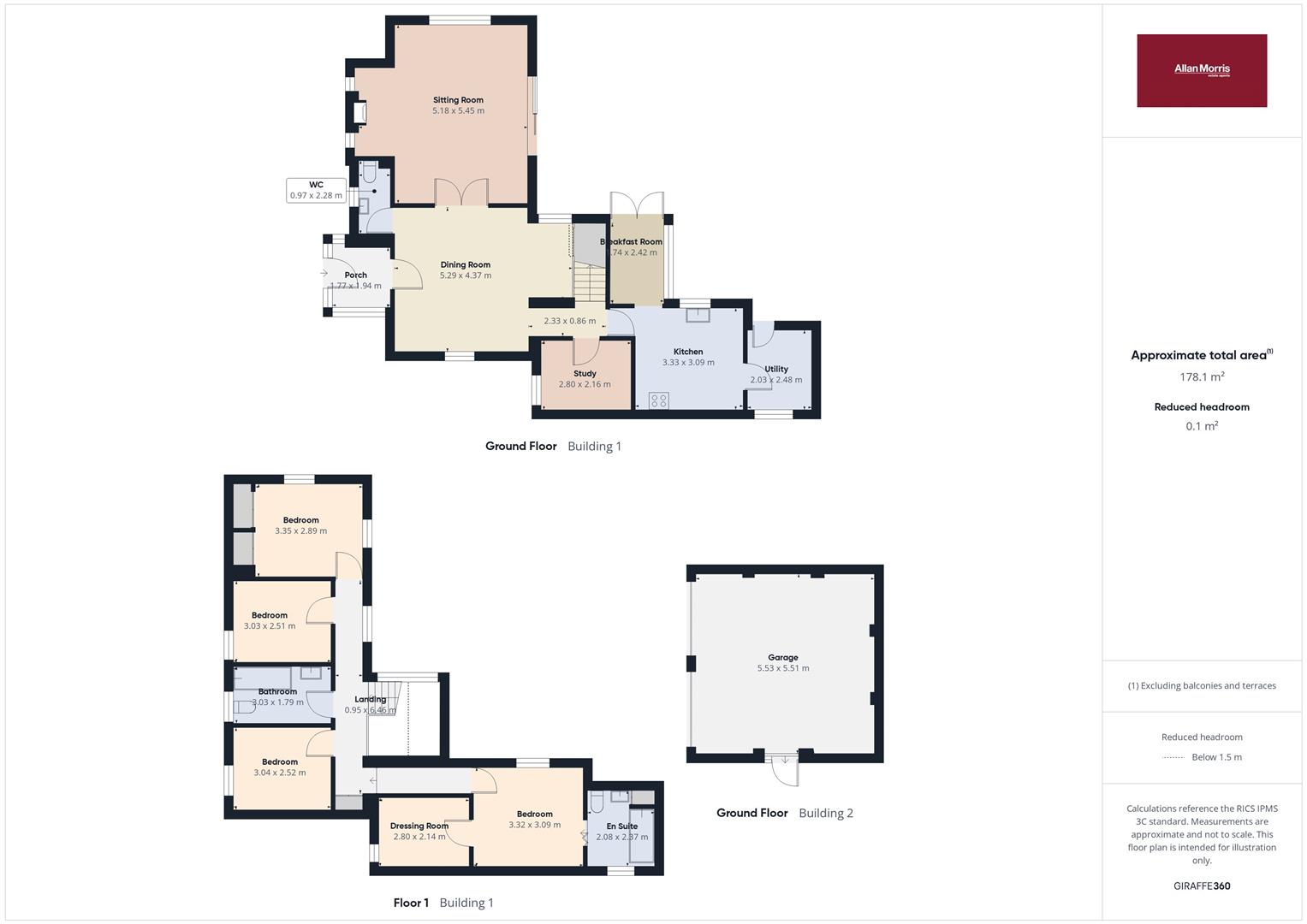 Sun Cottage, 54 Poolbrook Road, Malvern floorplan