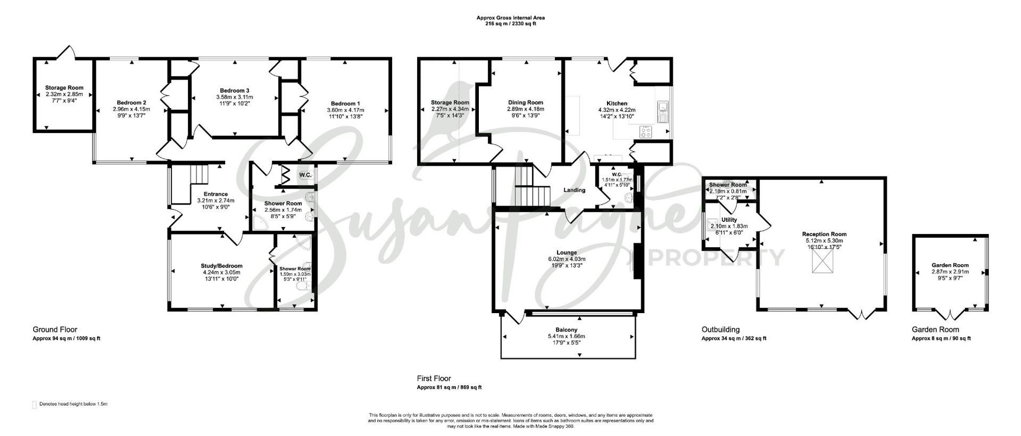 16 Inglewood Park, Ventnor floorplan