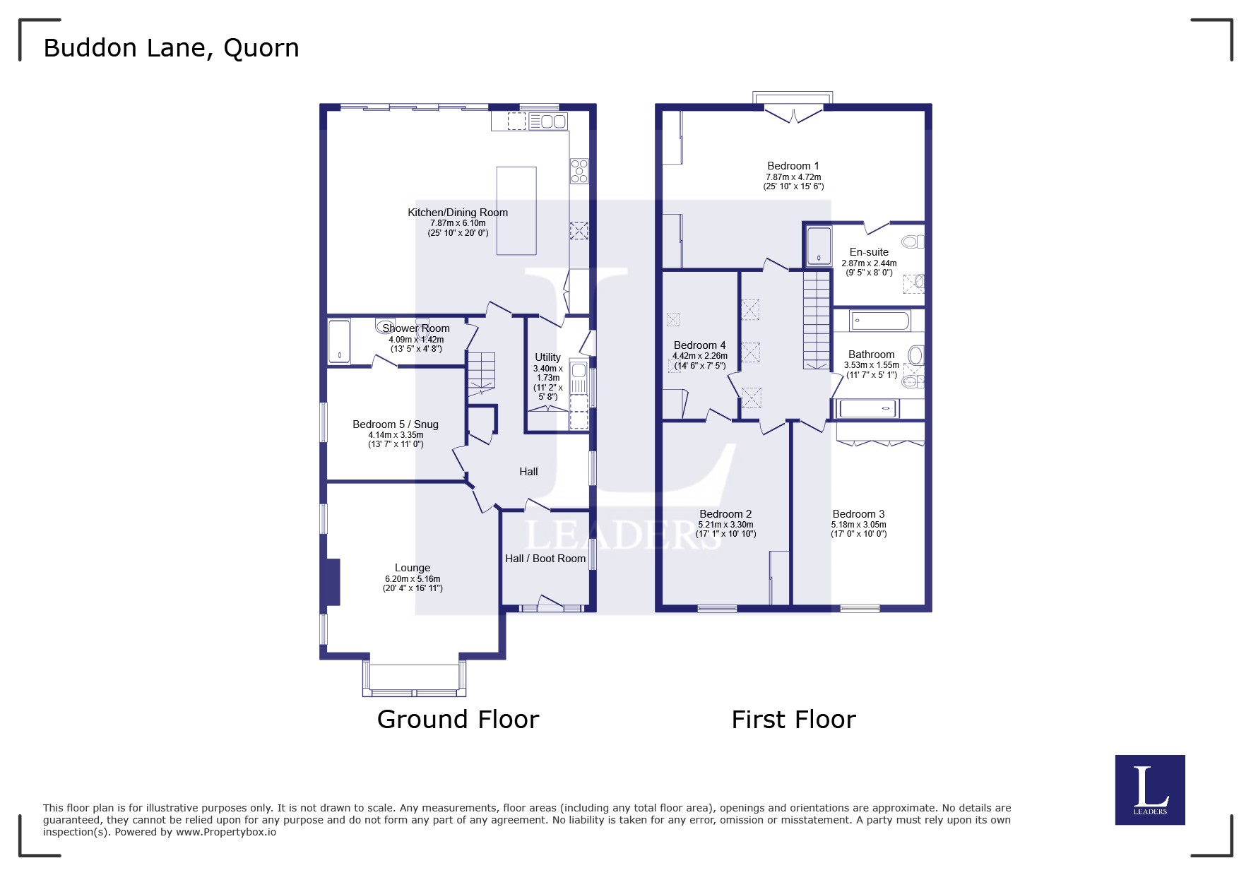7A,, Buddon Lane, Loughborough floorplan