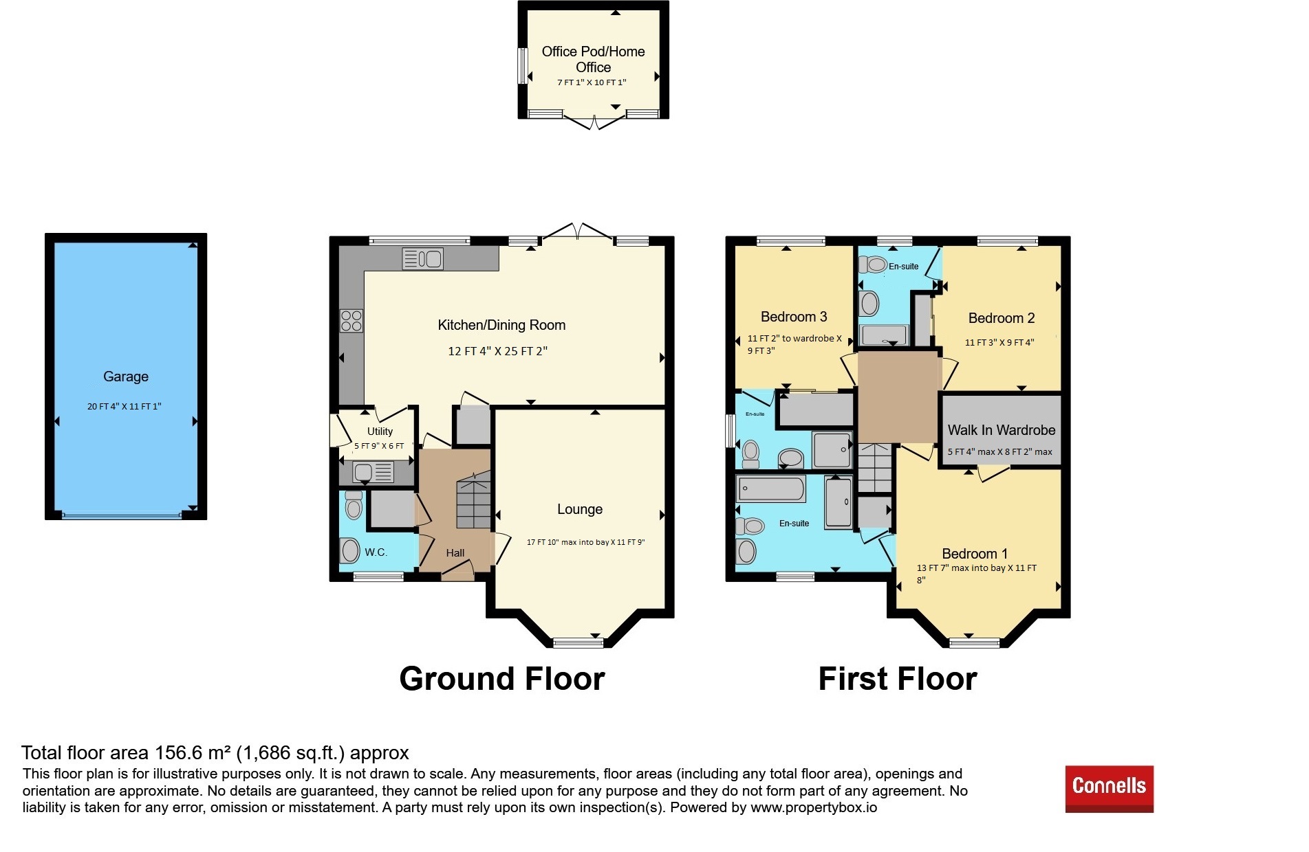 2, Oaktree Drive, Warwick floorplan
