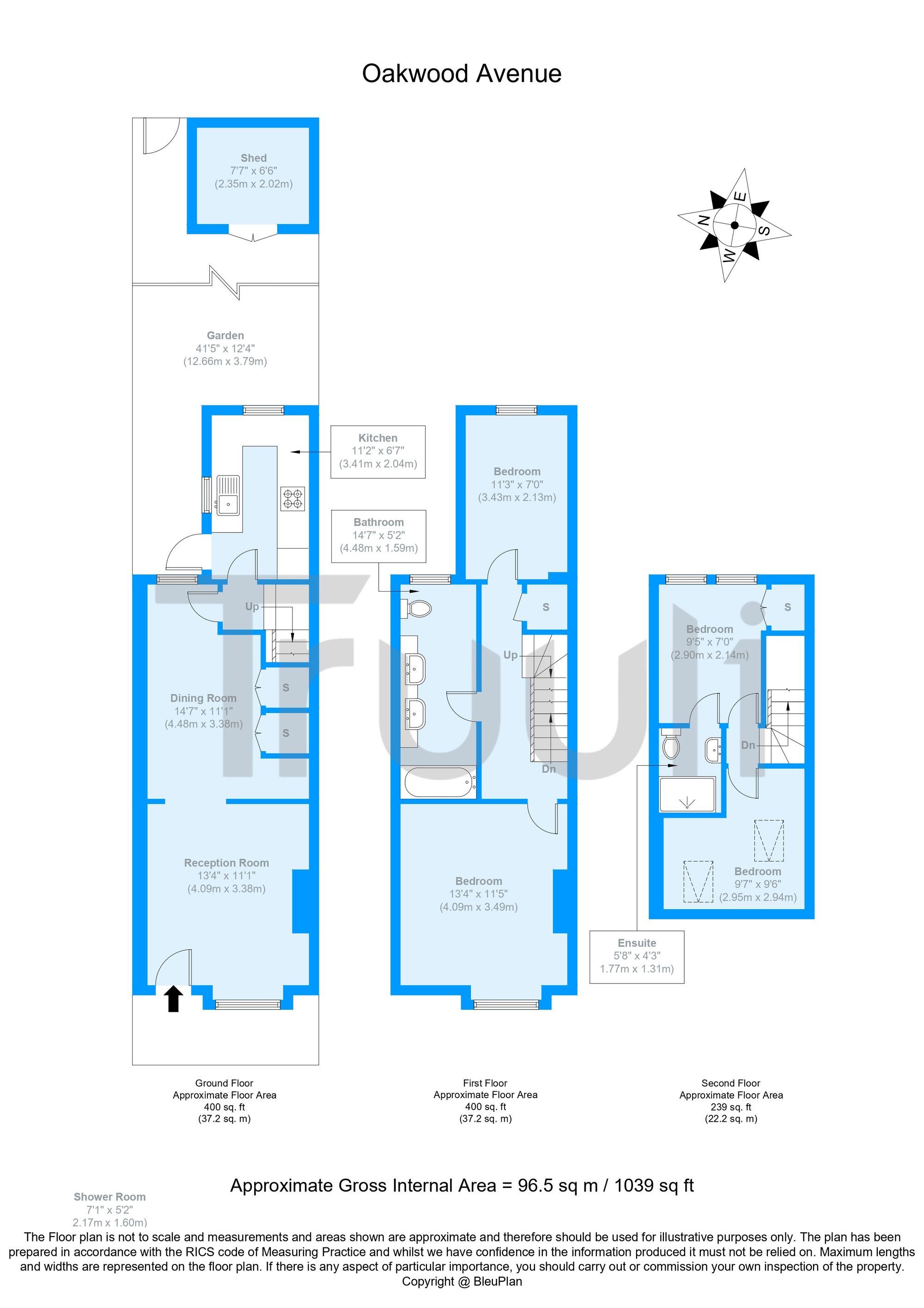 30 Oakwood Avenue, Mitcham floorplan