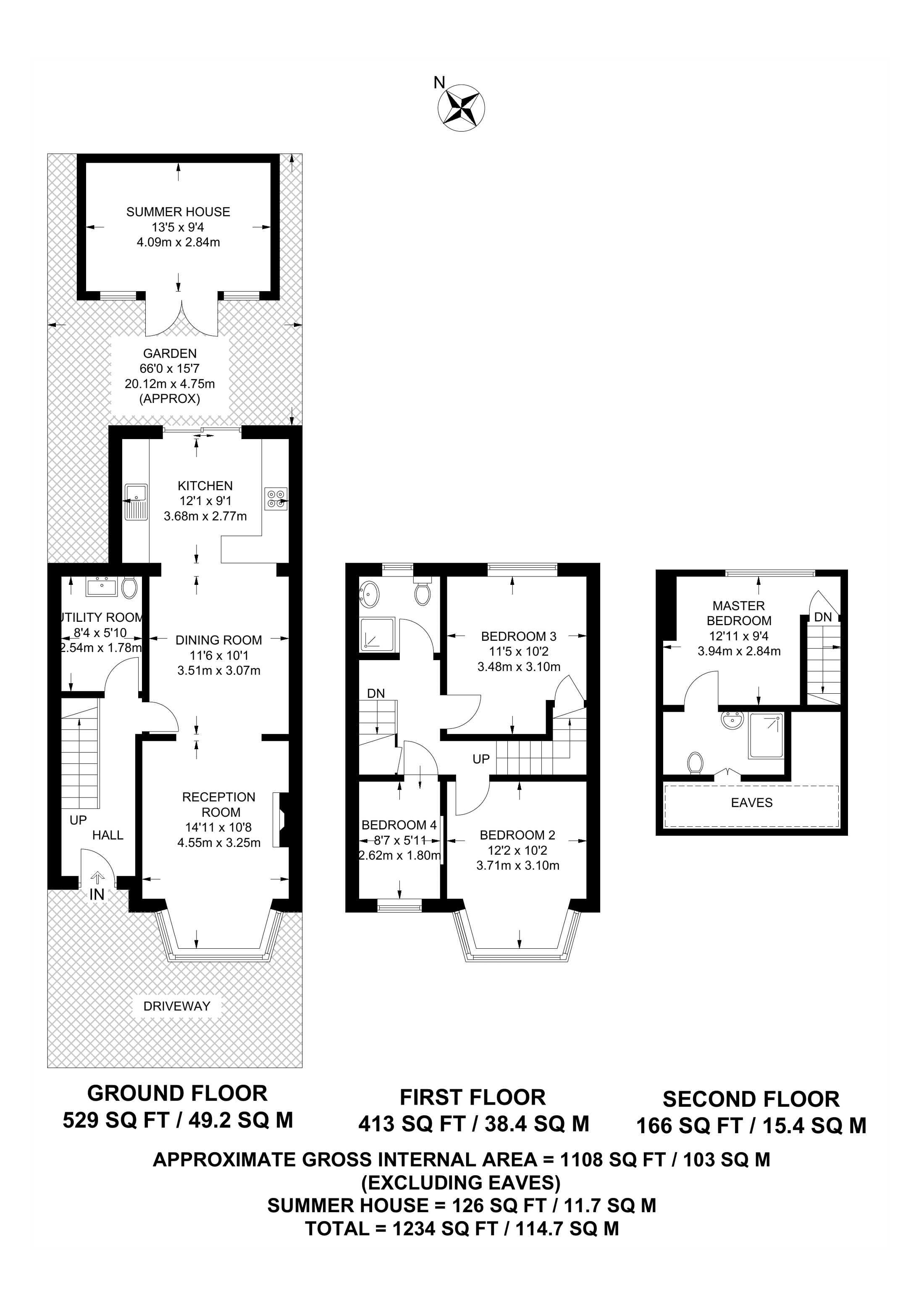 4 Bedrooms Terraced house for sale in Lynmouth Avenue, Morden Park SM4