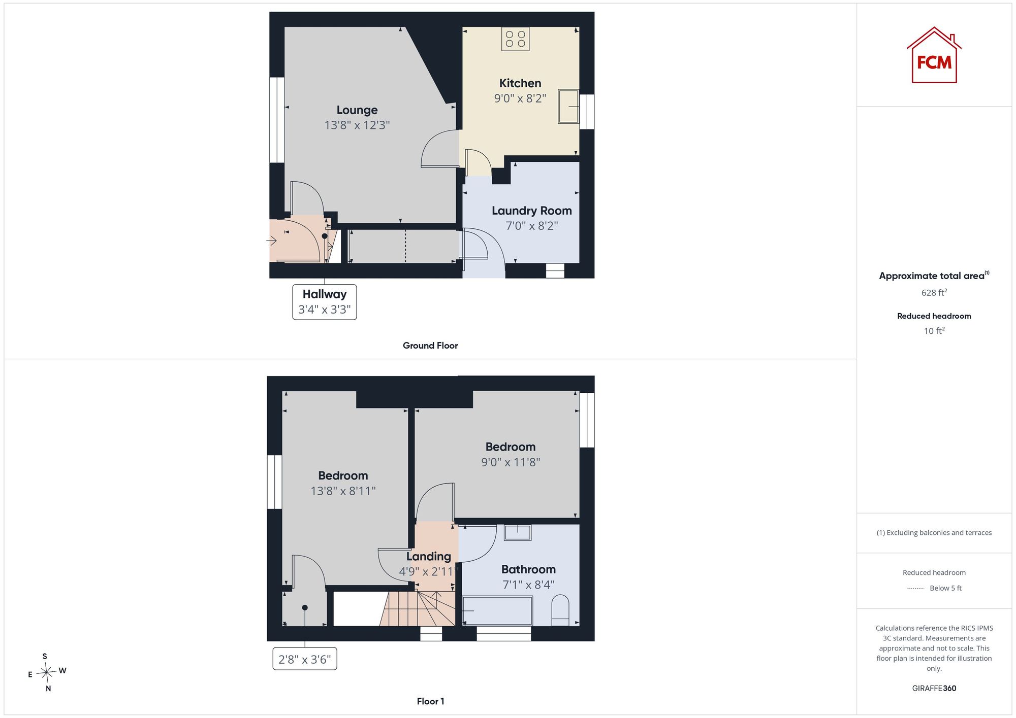 73 Central Road, Whitehaven floorplan