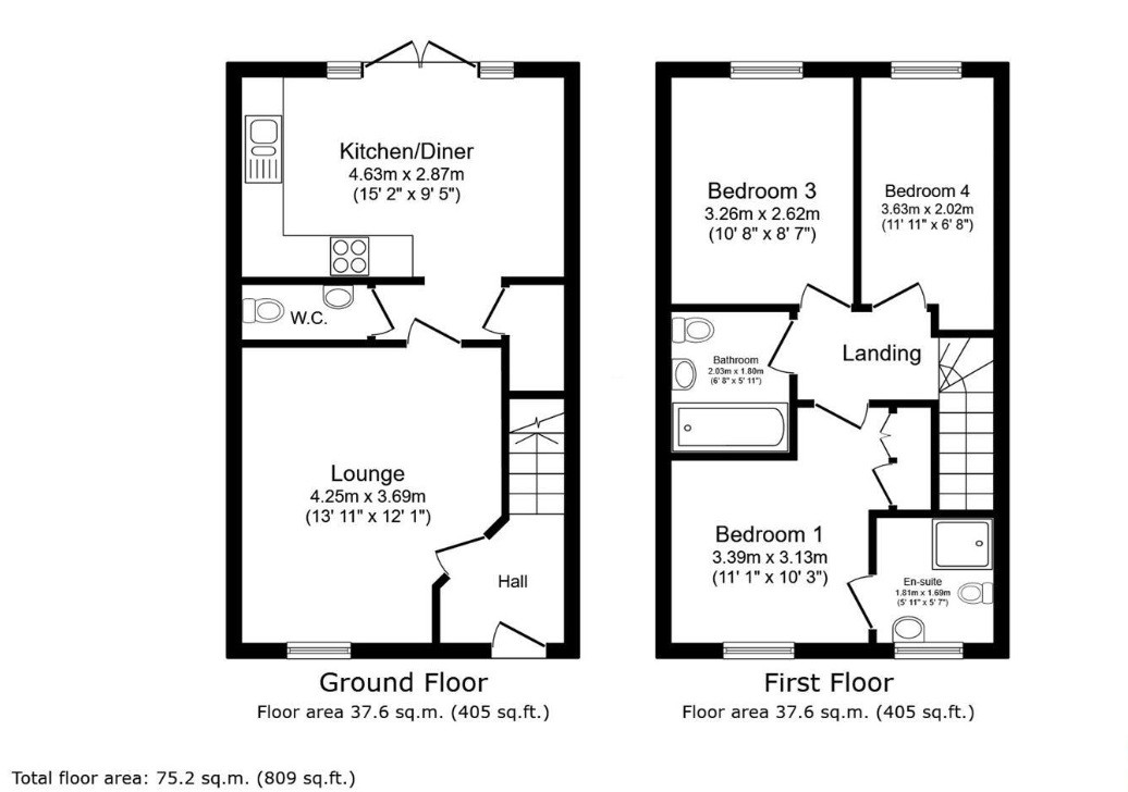 21, Hollin Hall Drive, Longridge floorplan