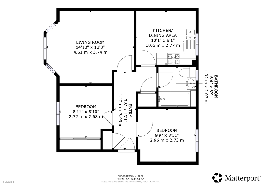 31, Muirhead Avenue, Falkirk floorplan