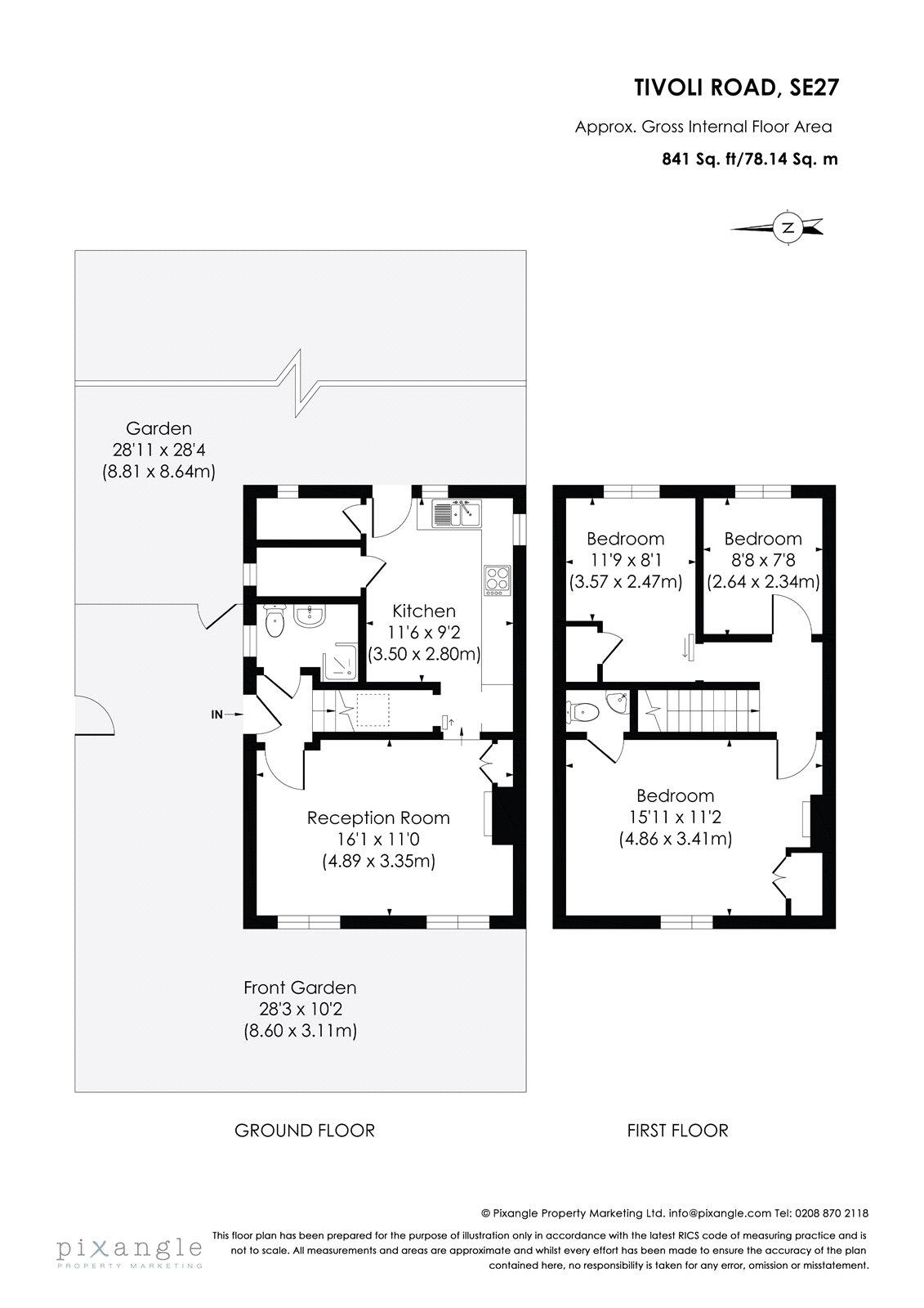 Tivoli Road, West Norwood floorplan